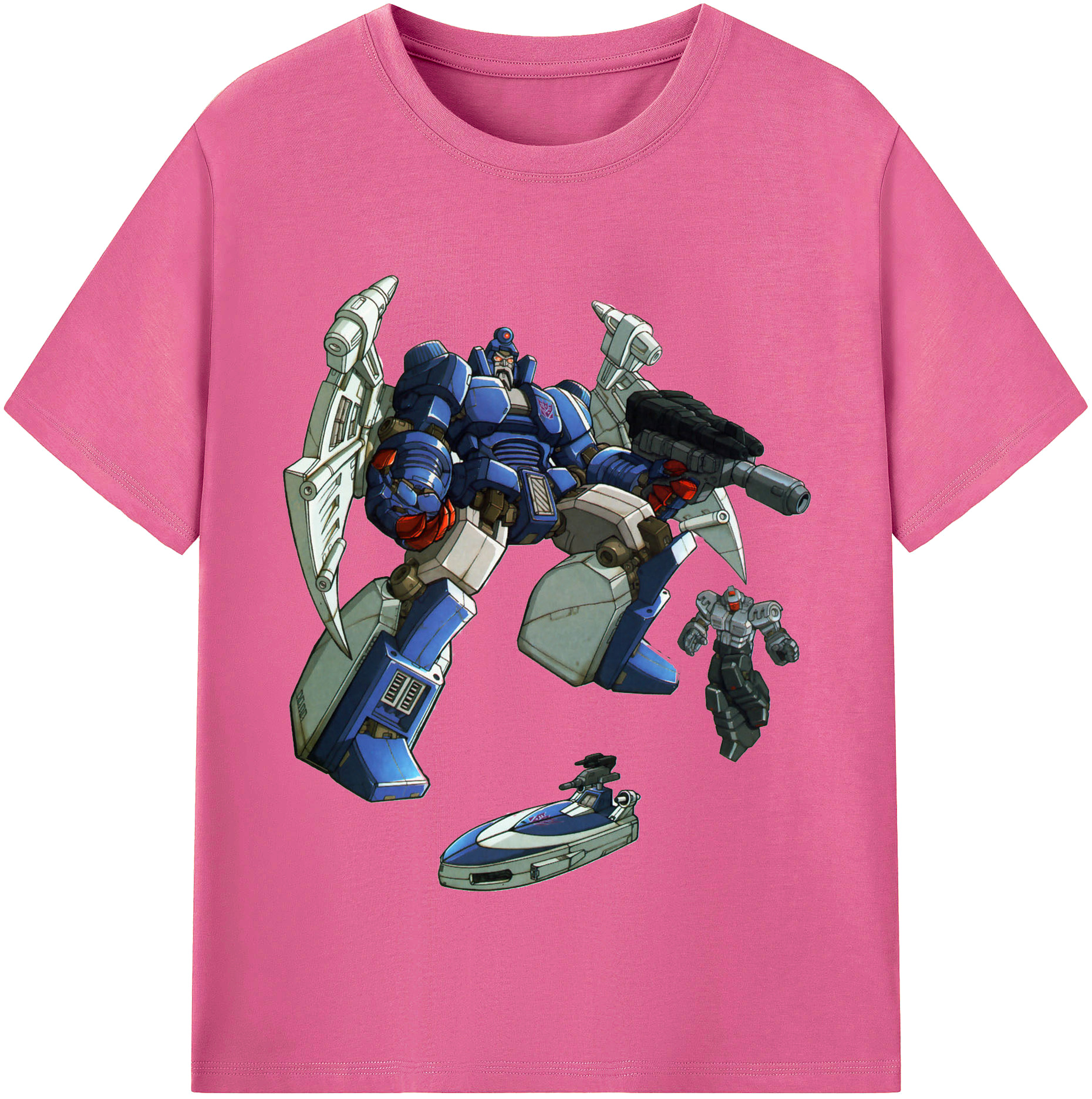 （画像用）  レディースカジュアルプリントTシャツ（綿100％）