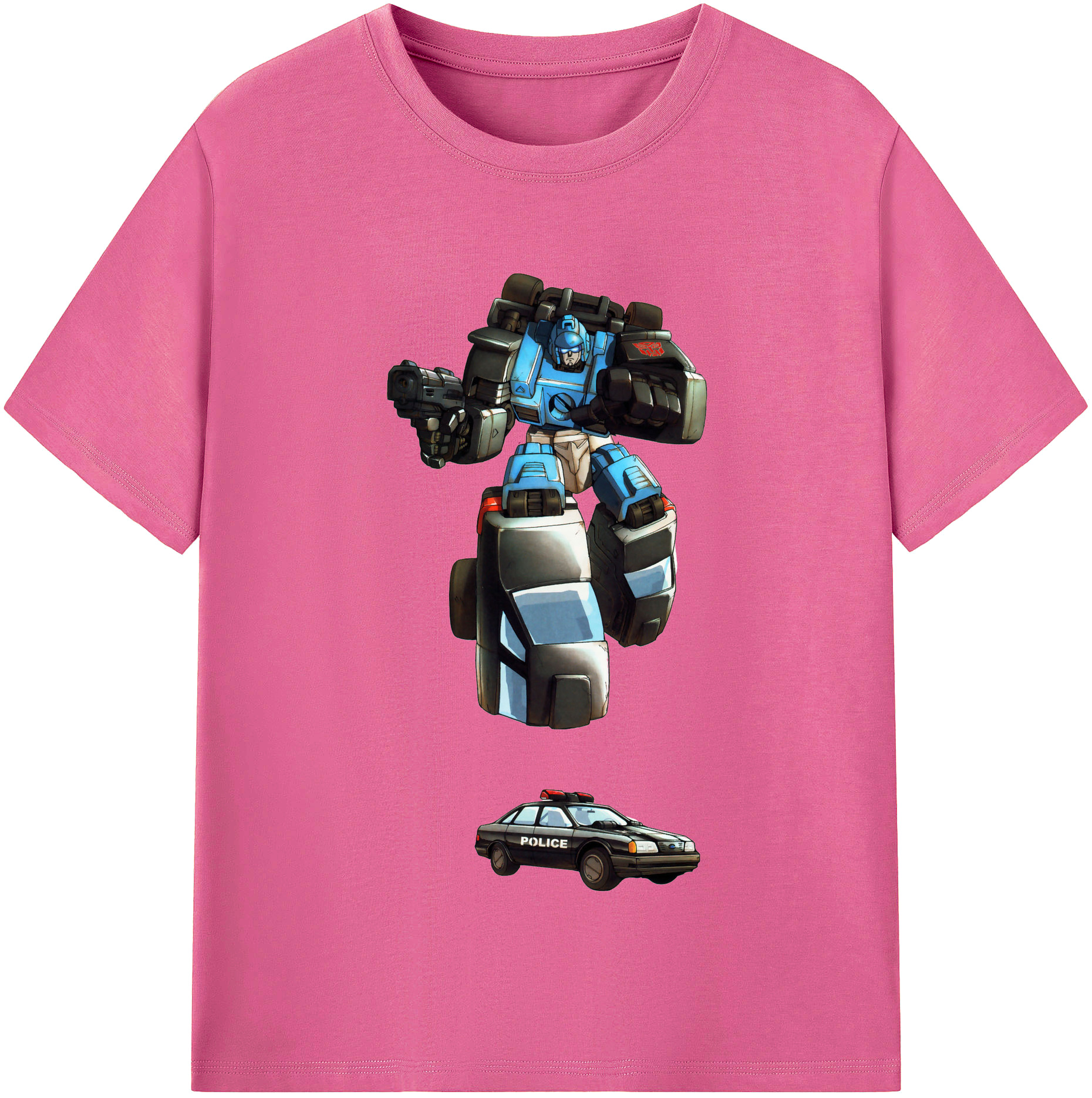 （画像用）  レディースカジュアルプリントTシャツ（綿100％）