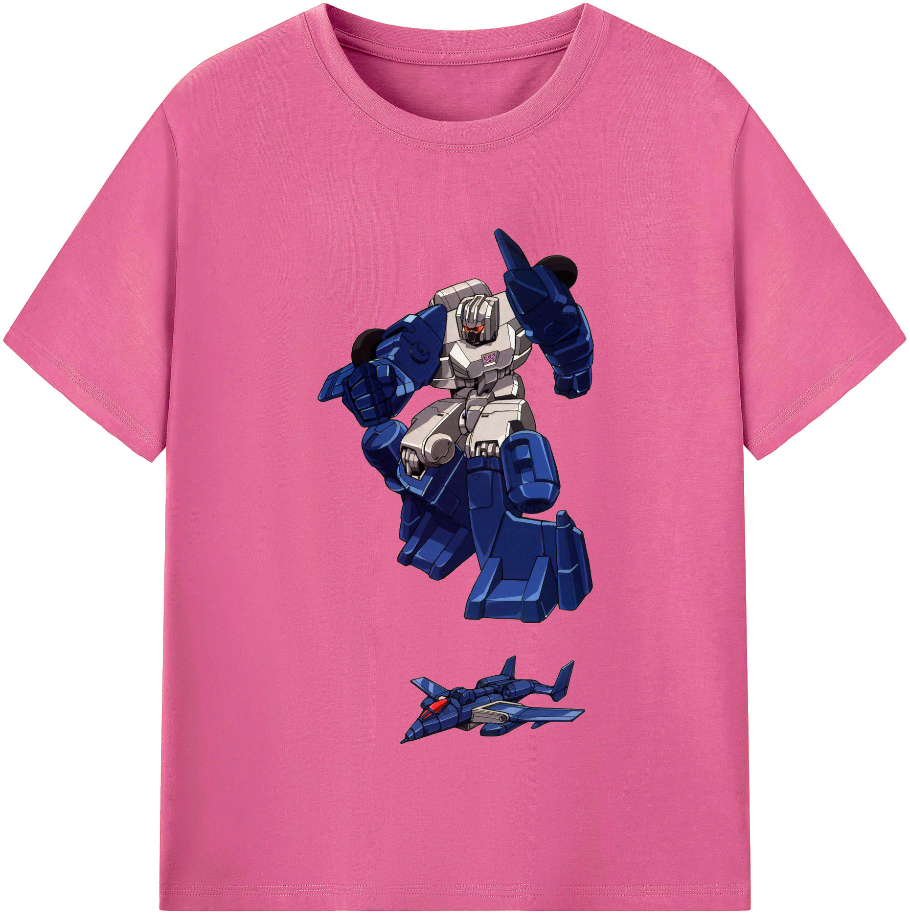 （画像用）  レディースカジュアルプリントTシャツ（綿100％）