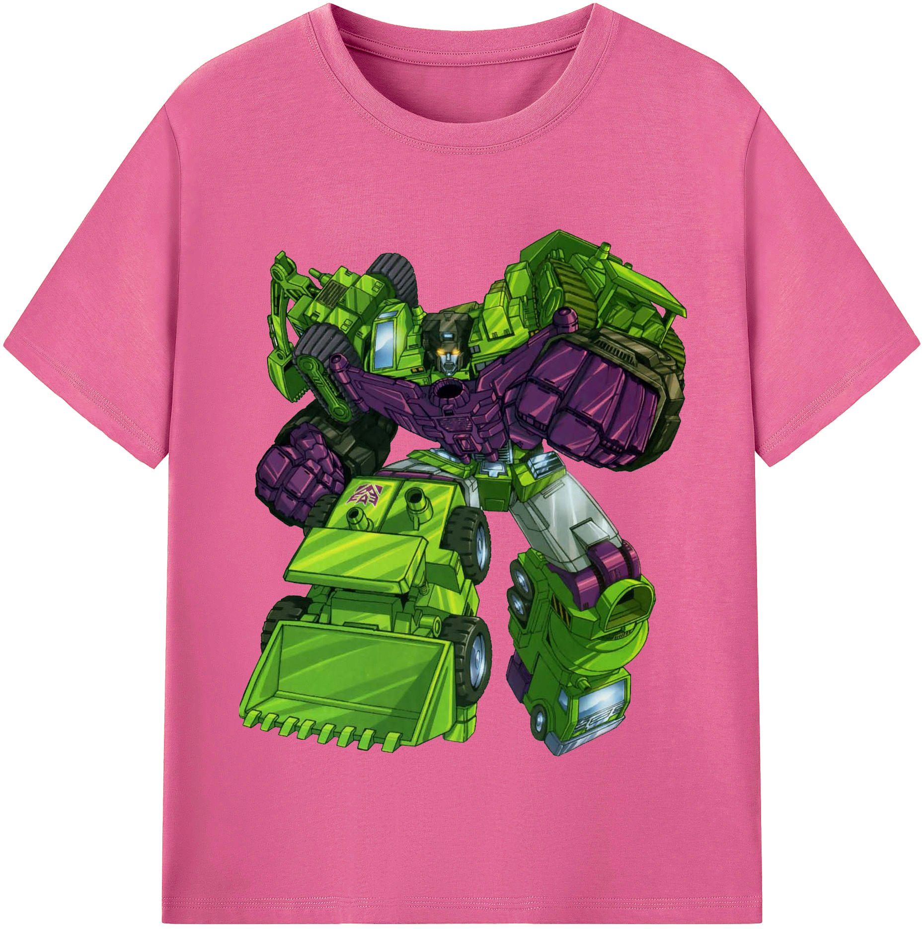 （画像用）  レディースカジュアルプリントTシャツ（綿100％）