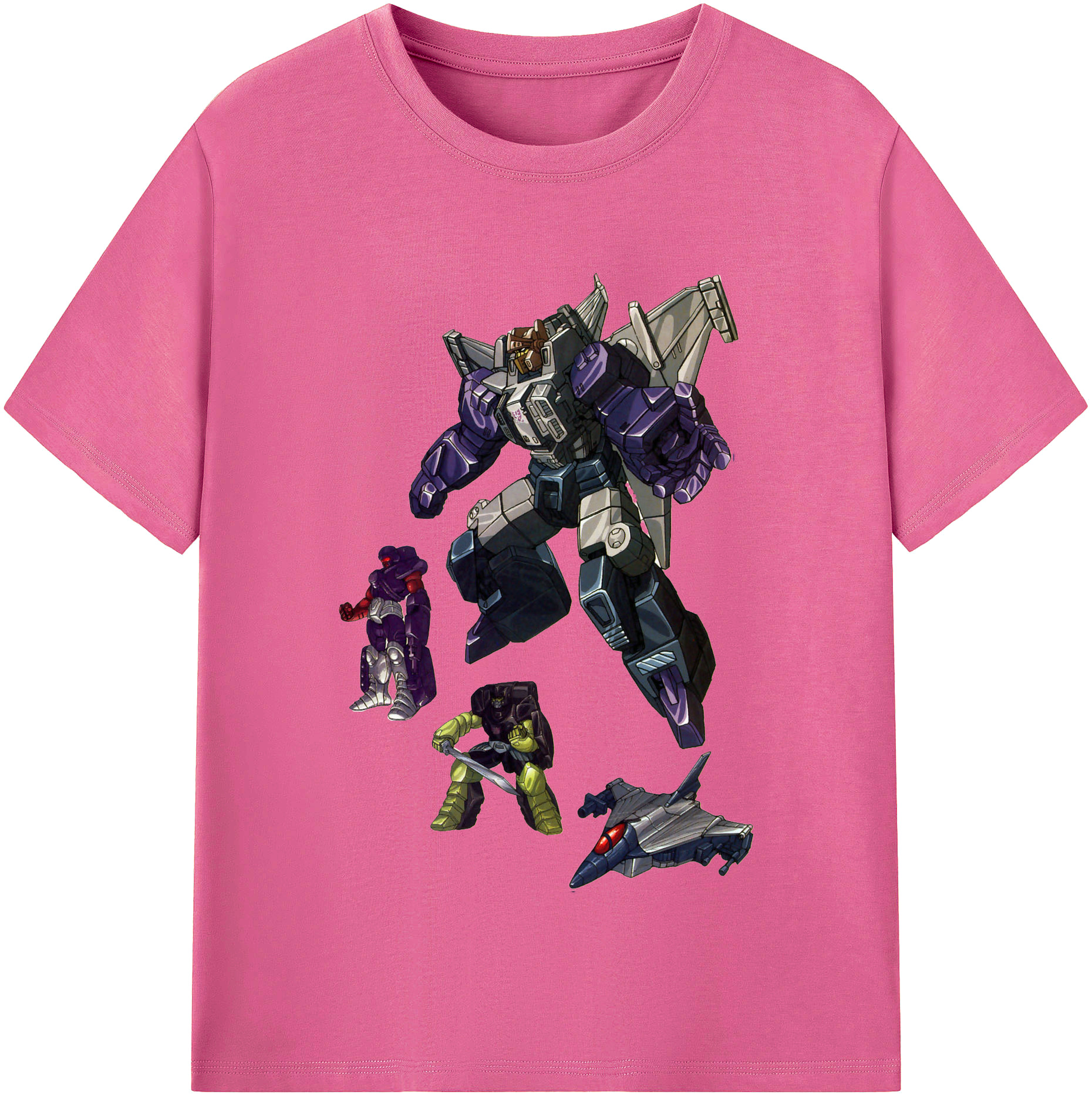（画像用）  レディースカジュアルプリントTシャツ（綿100％）