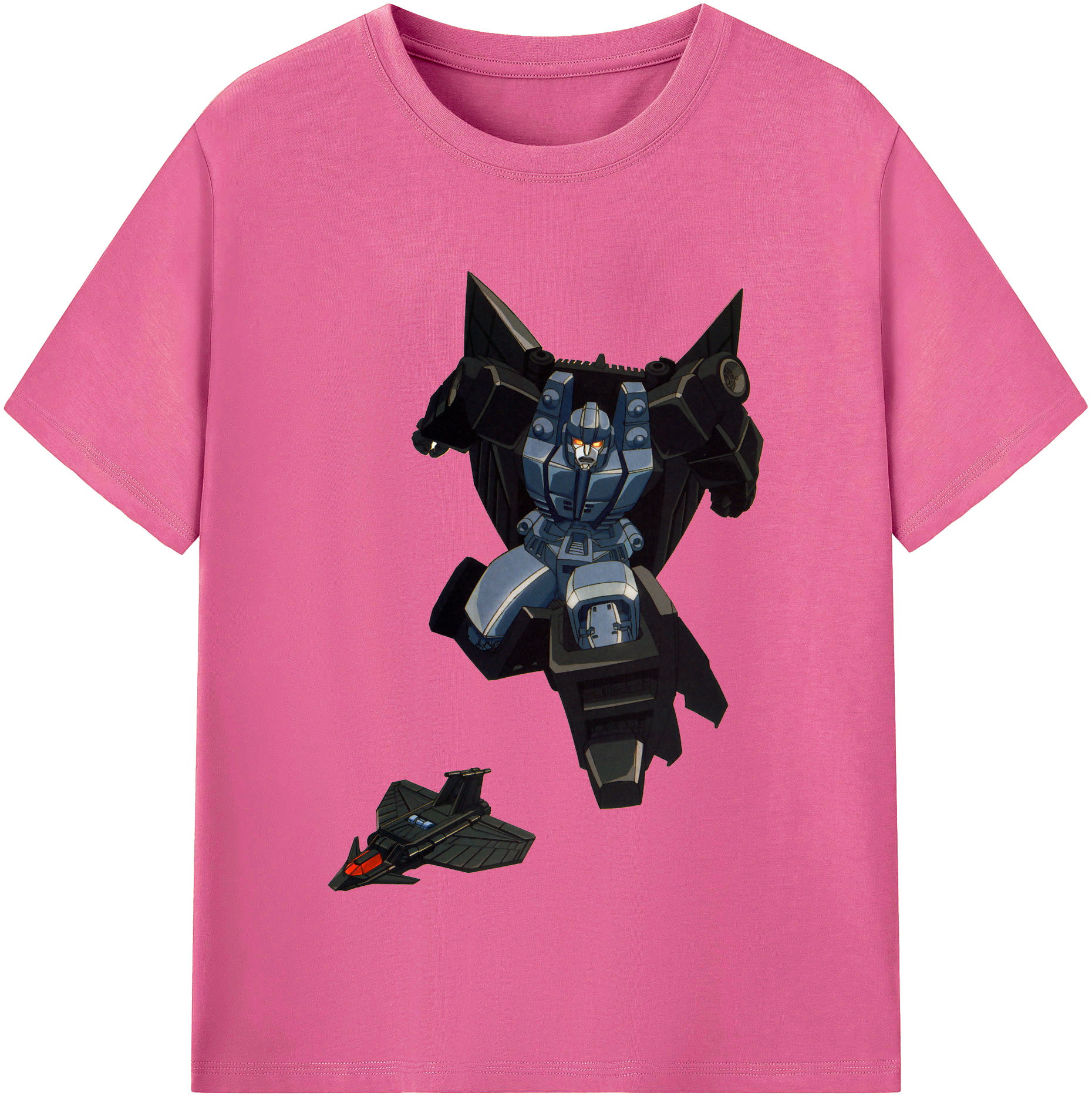 （画像用）  レディースカジュアルプリントTシャツ（綿100％）