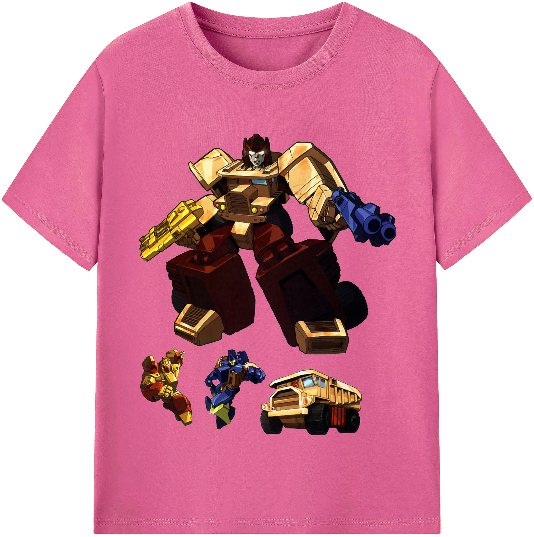 （画像用）  レディースカジュアルプリントTシャツ（綿100％）