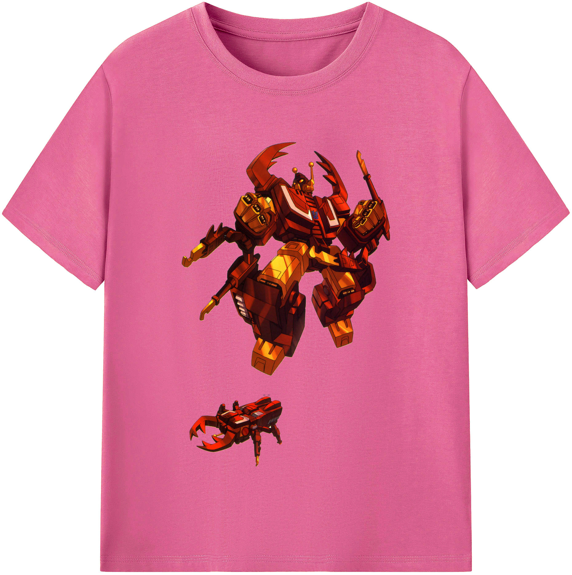 （画像用）  レディースカジュアルプリントTシャツ（綿100％）