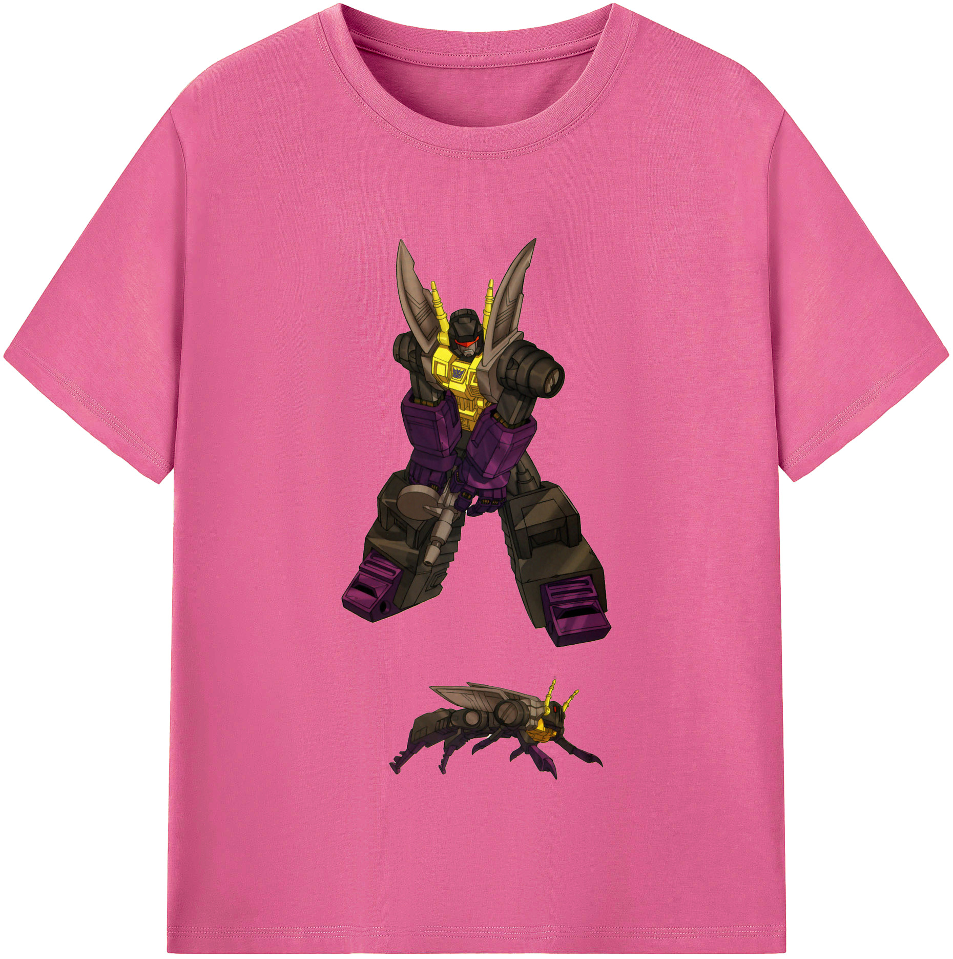 （画像用）  レディースカジュアルプリントTシャツ（綿100％）