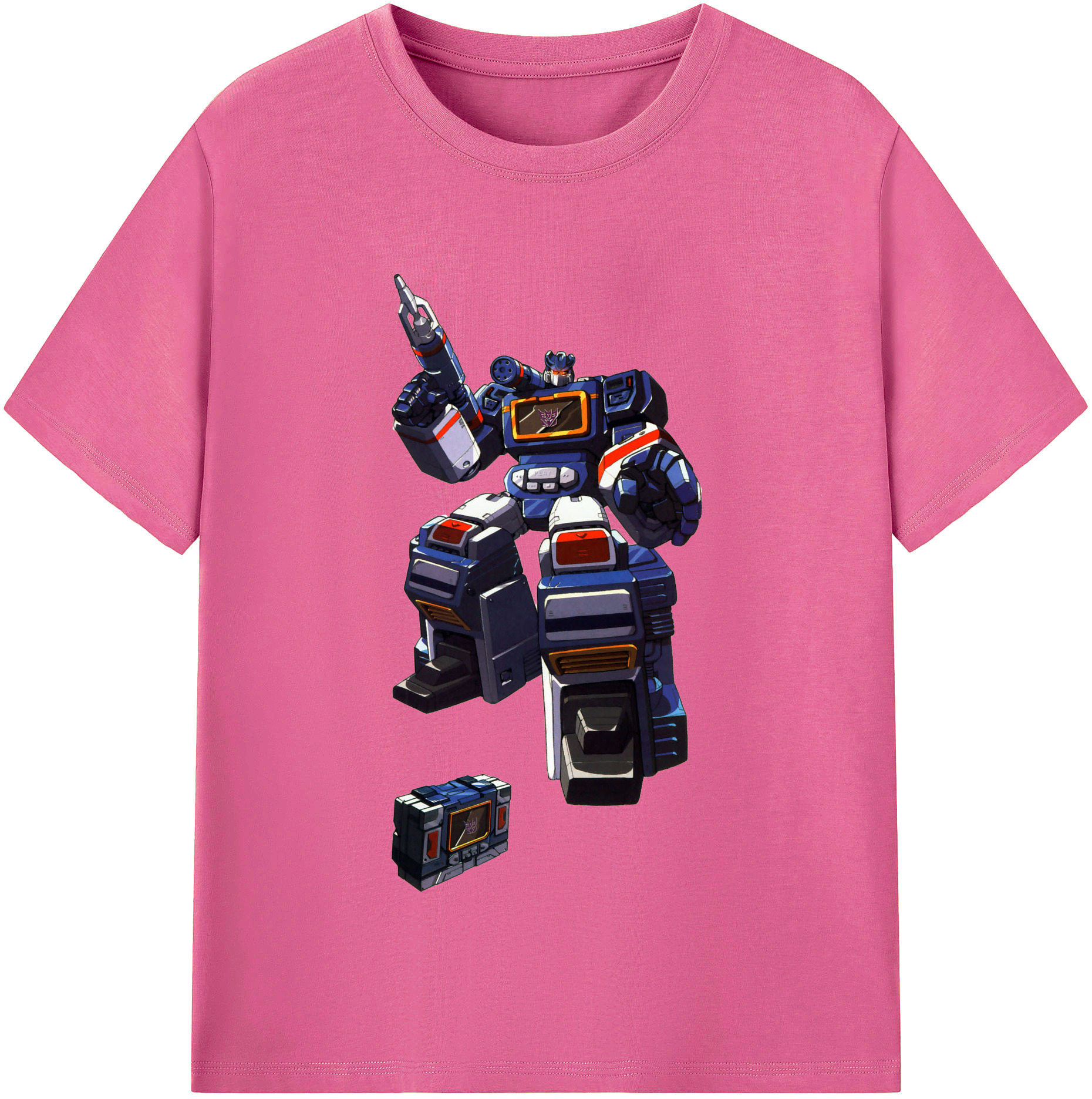 （画像用）  レディースカジュアルプリントTシャツ（綿100％）