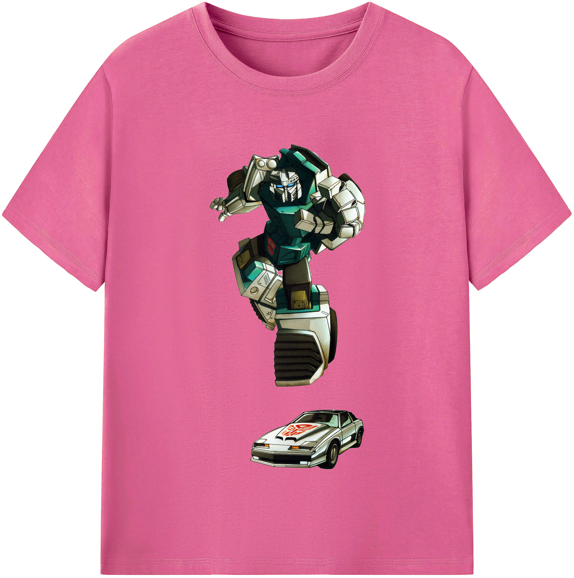 （画像用）  レディースカジュアルプリントTシャツ（綿100％）