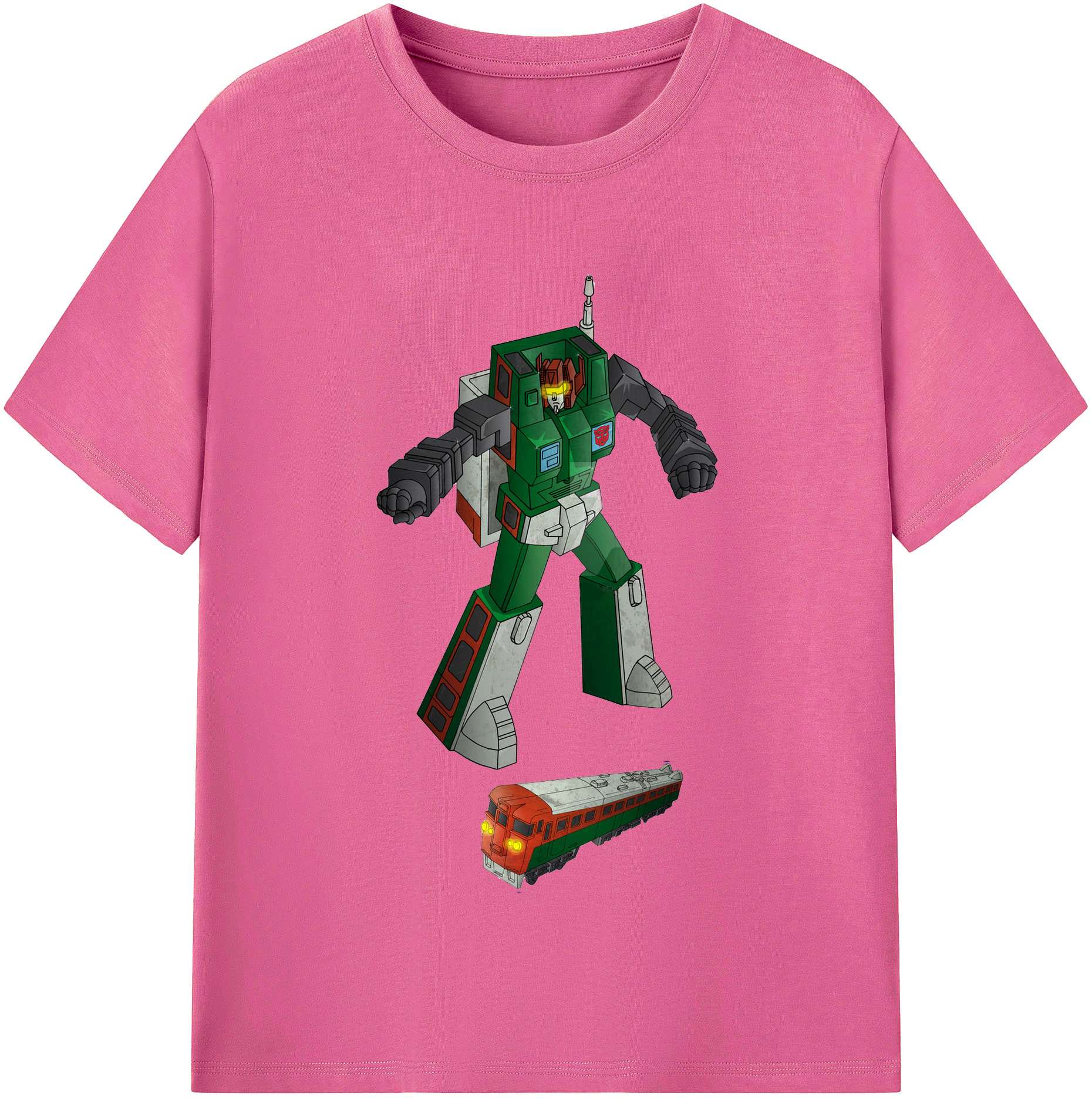 （画像用）  レディースカジュアルプリントTシャツ（綿100％）