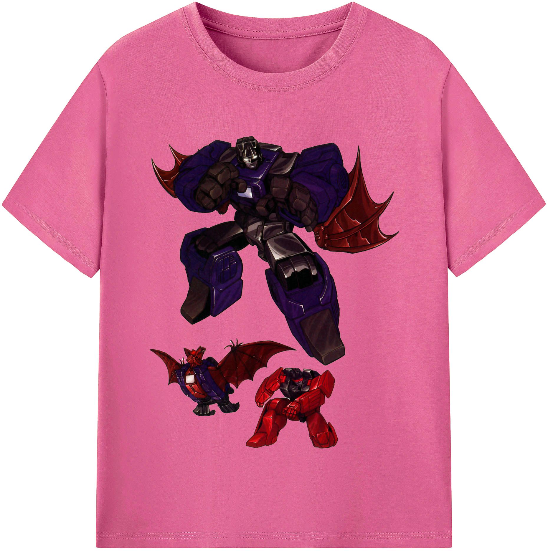 （画像用）  レディースカジュアルプリントTシャツ（綿100％）