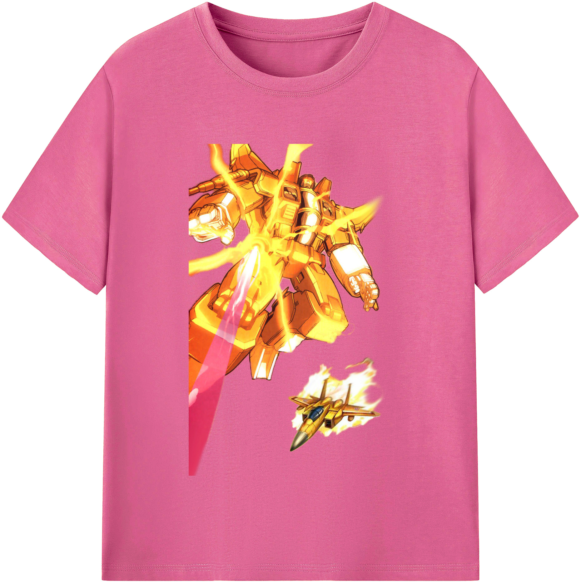 （画像用）  レディースカジュアルプリントTシャツ（綿100％）