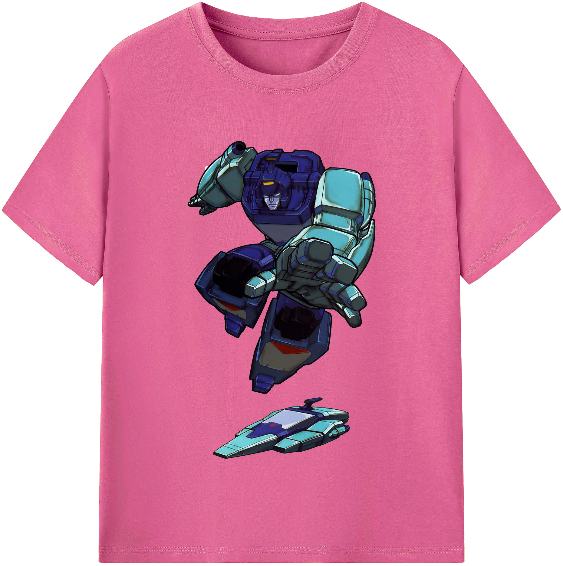 （画像用）  レディースカジュアルプリントTシャツ（綿100％）
