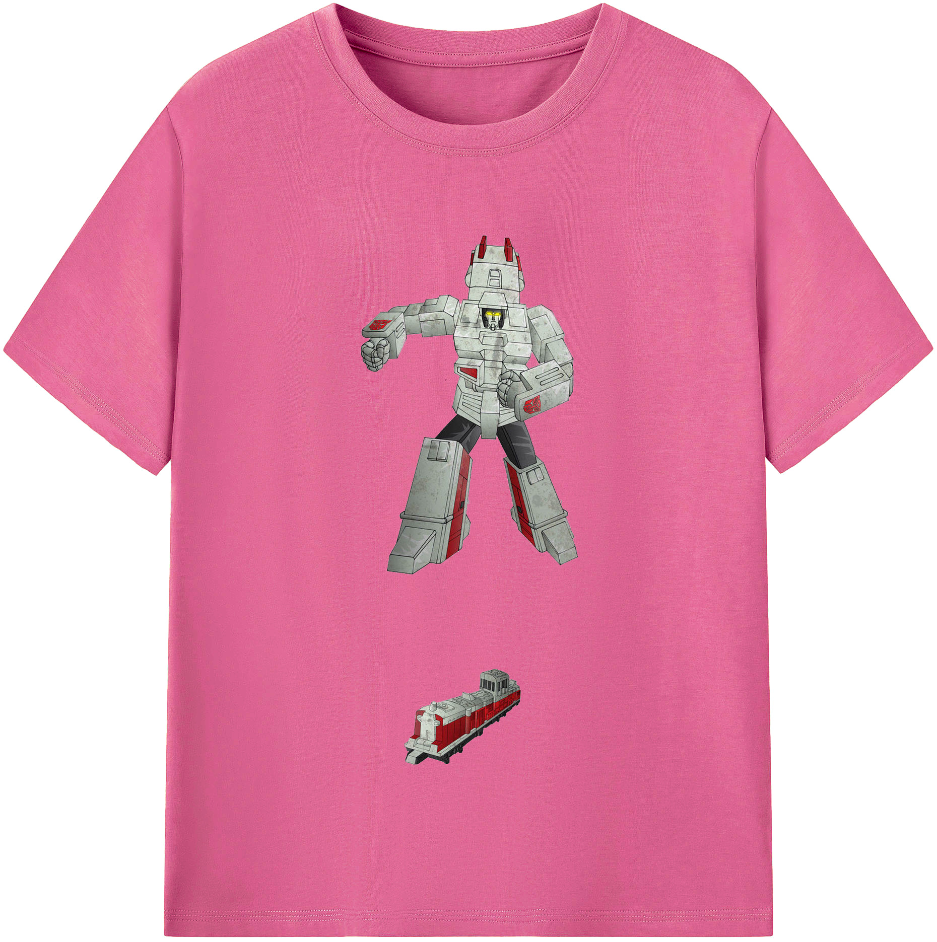 （画像用）  レディースカジュアルプリントTシャツ（綿100％）