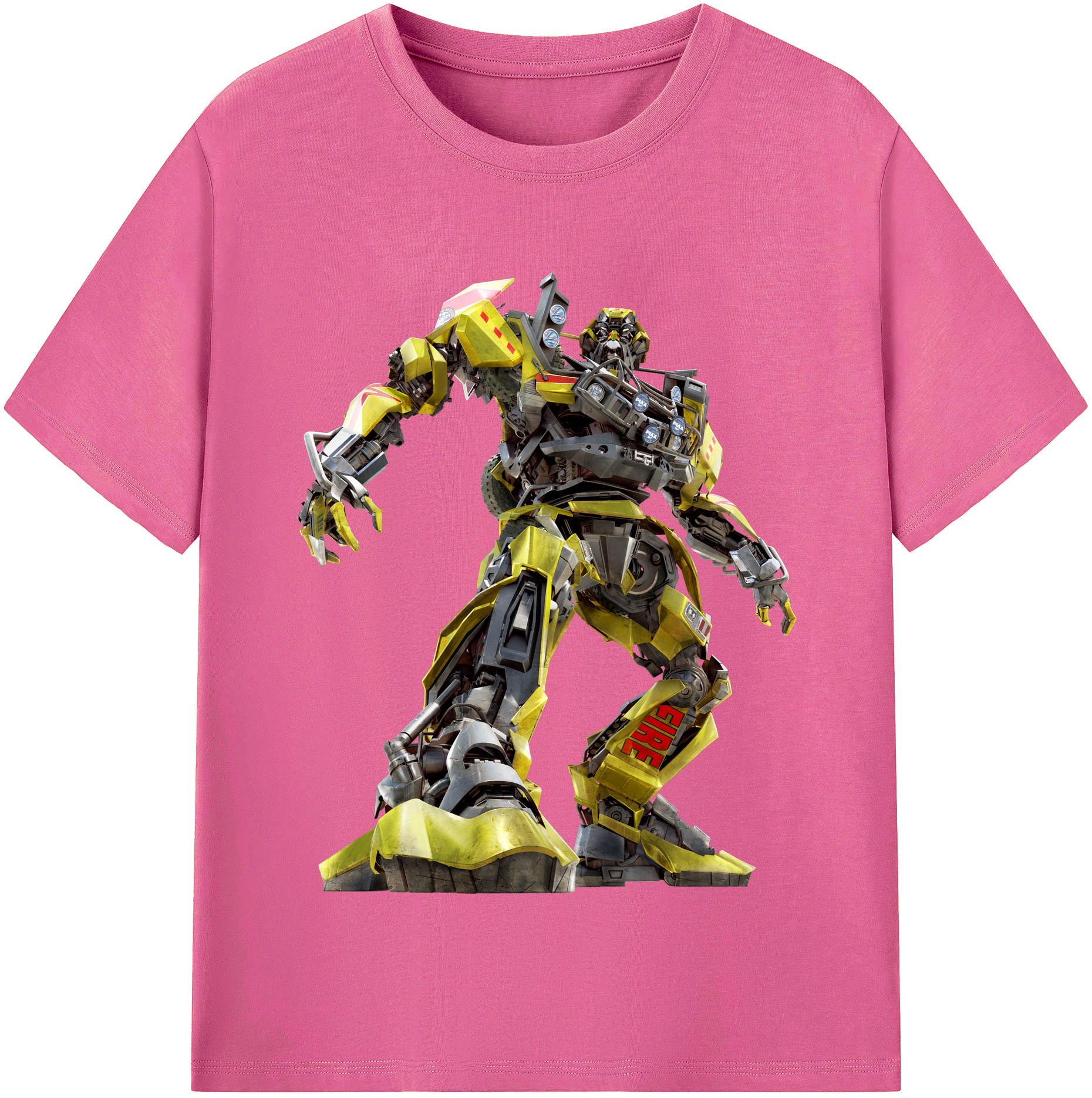 （画像用）  レディースカジュアルプリントTシャツ（綿100％）