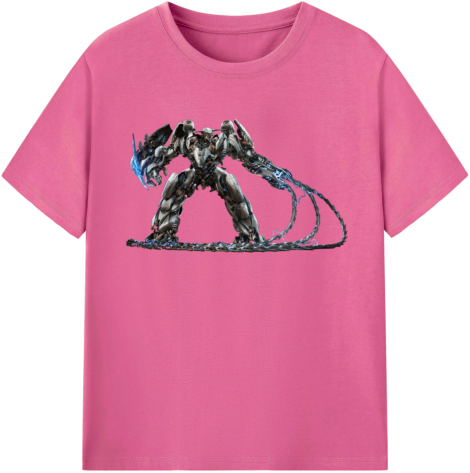 （画像用）  レディースカジュアルプリントTシャツ（綿100％）