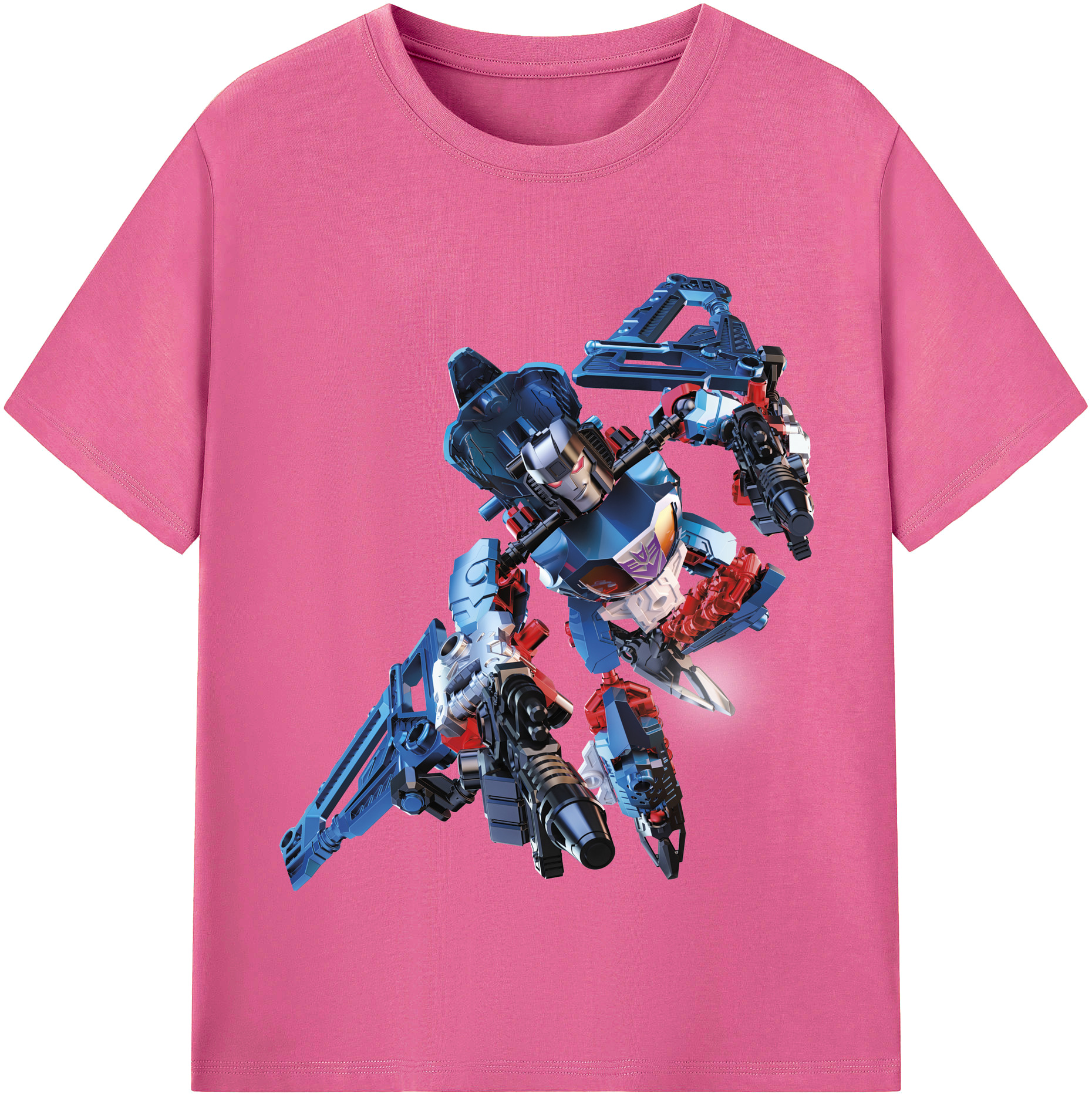 （画像用）  レディースカジュアルプリントTシャツ（綿100％）