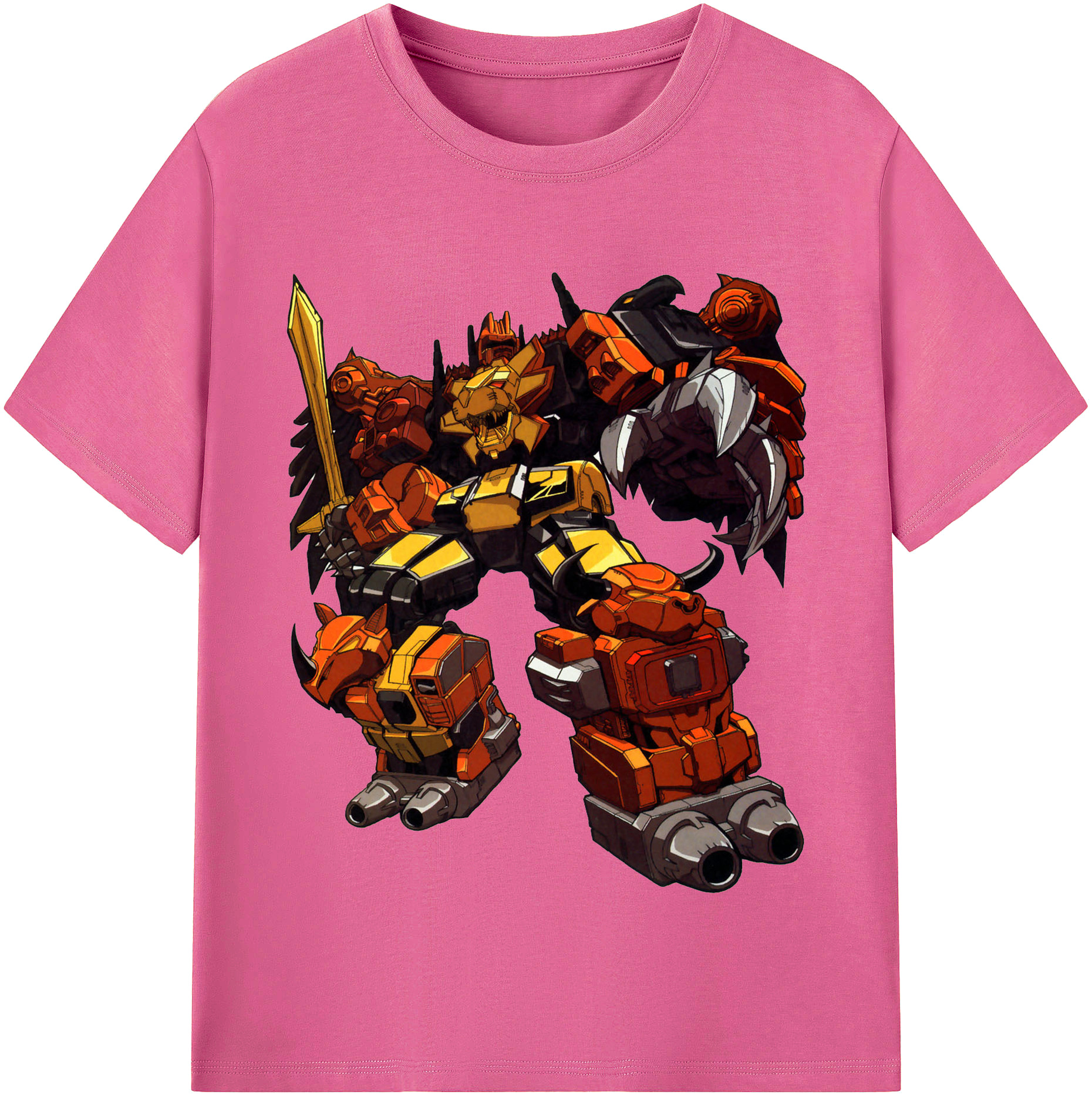 （画像用）  レディースカジュアルプリントTシャツ（綿100％）