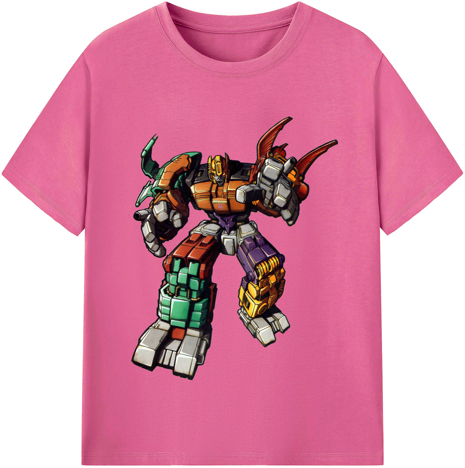 （画像用）  レディースカジュアルプリントTシャツ（綿100％）