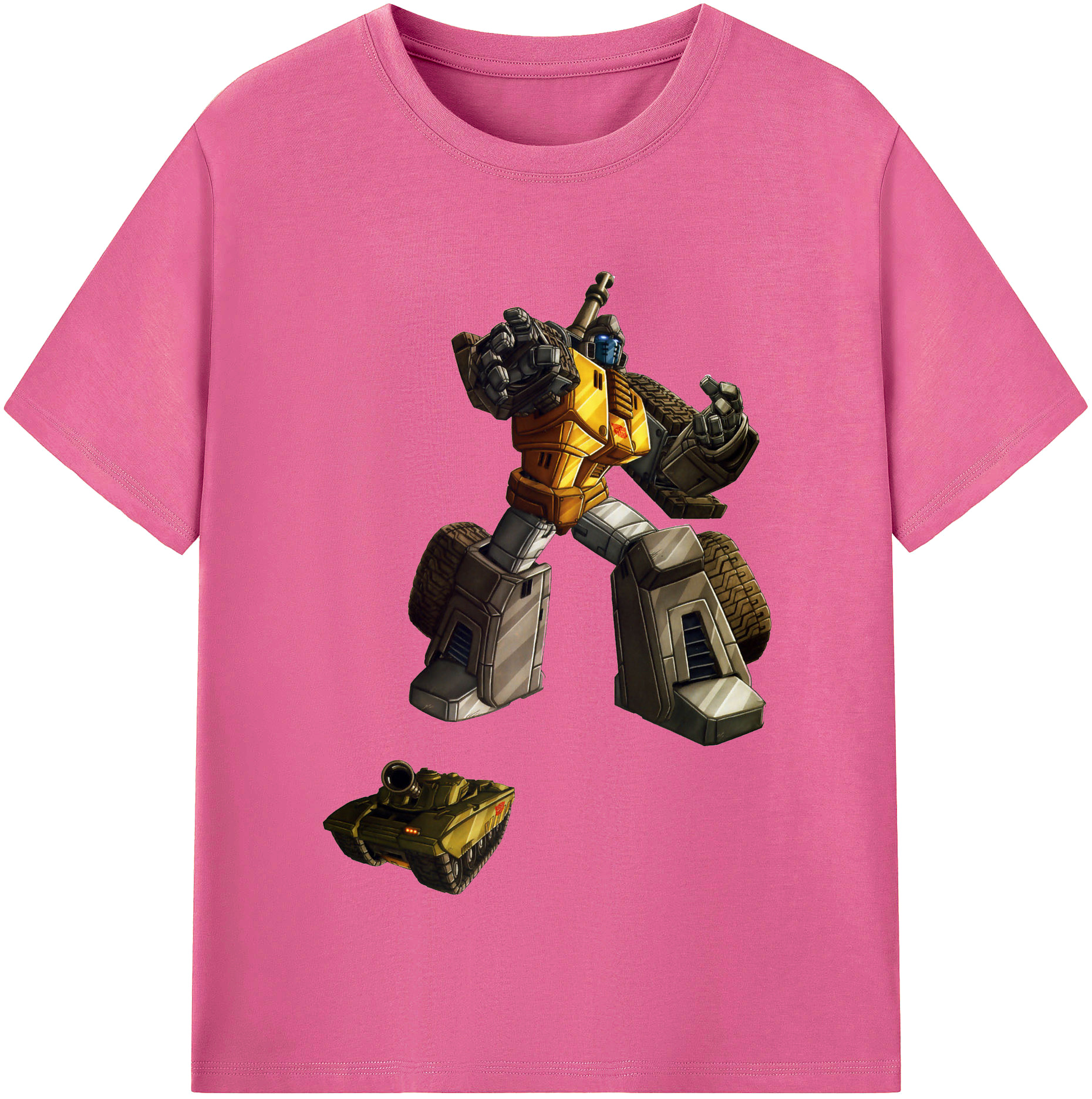 （画像用）  レディースカジュアルプリントTシャツ（綿100％）