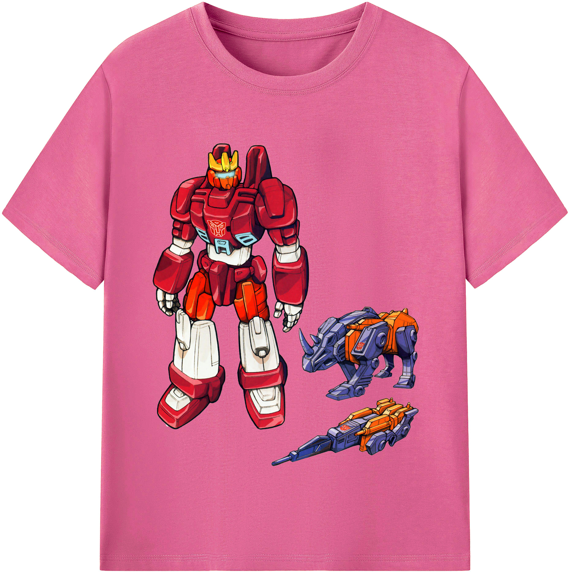（画像用）  レディースカジュアルプリントTシャツ（綿100％）