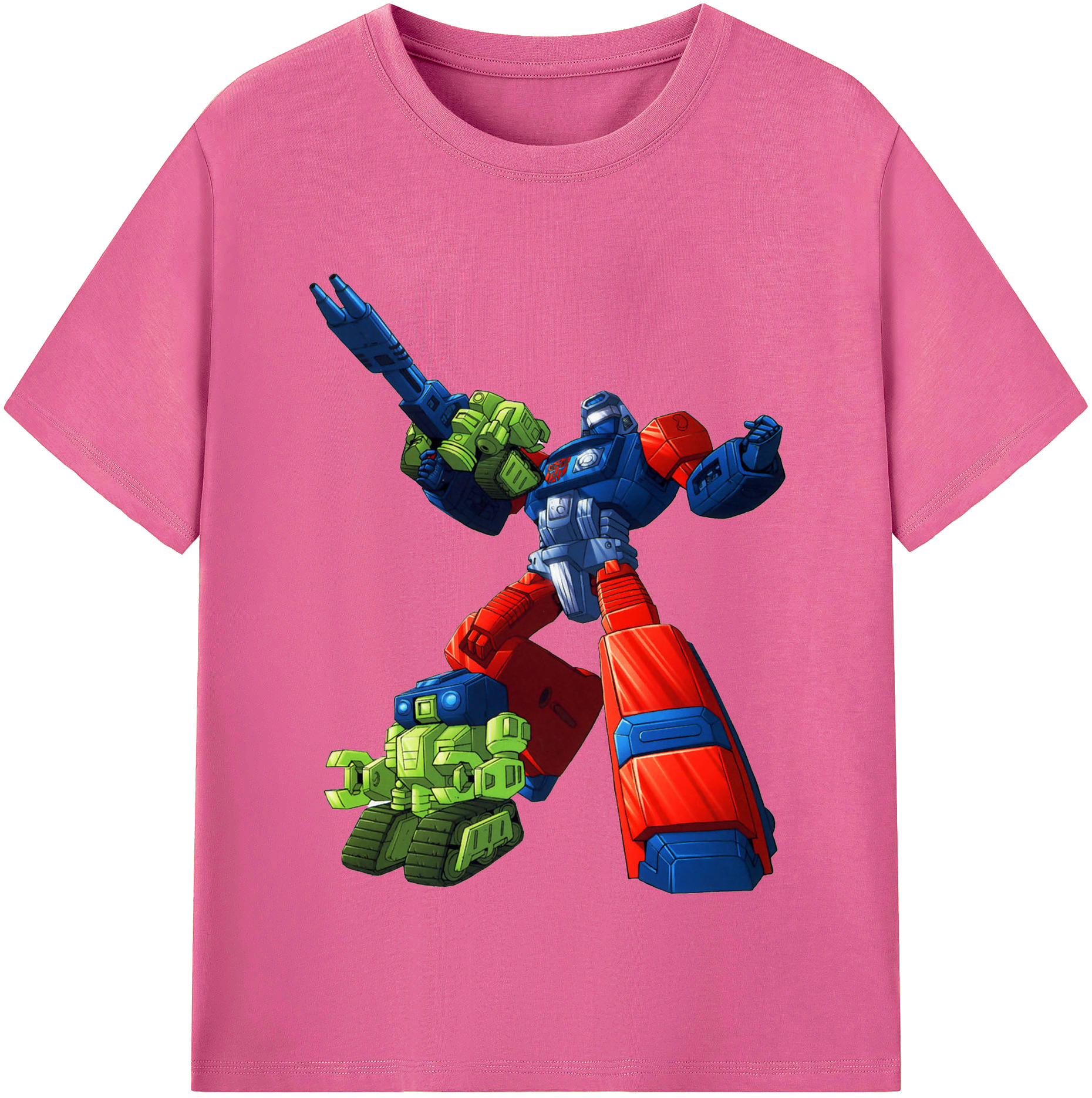 （画像用）  レディースカジュアルプリントTシャツ（綿100％）