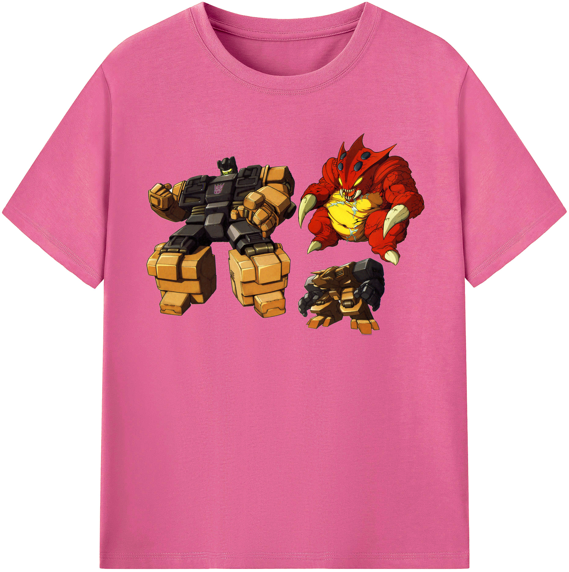 （画像用）  レディースカジュアルプリントTシャツ（綿100％）