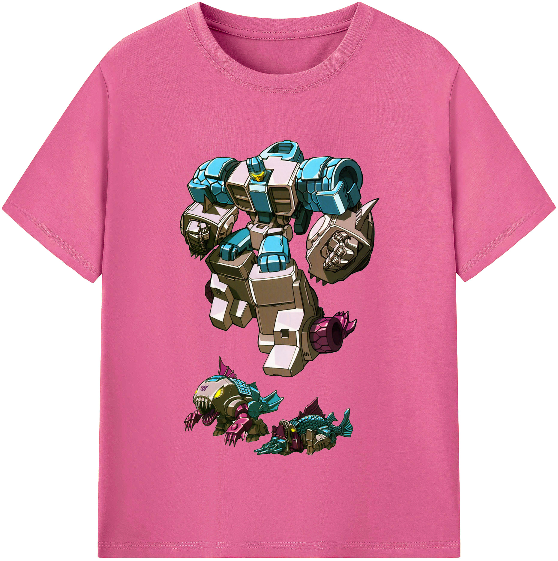 （画像用）  レディースカジュアルプリントTシャツ（綿100％）