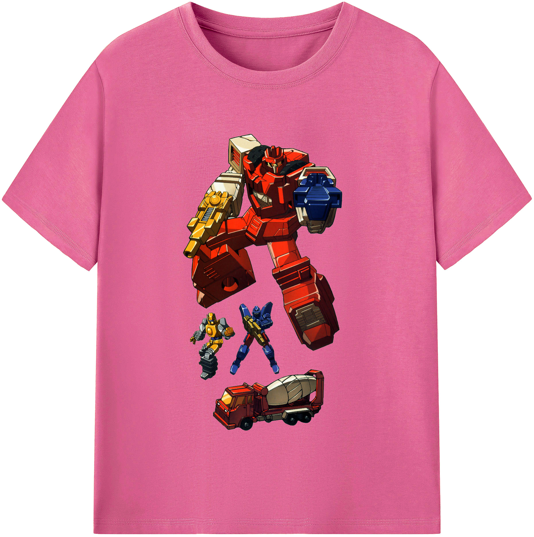 （画像用）  レディースカジュアルプリントTシャツ（綿100％）