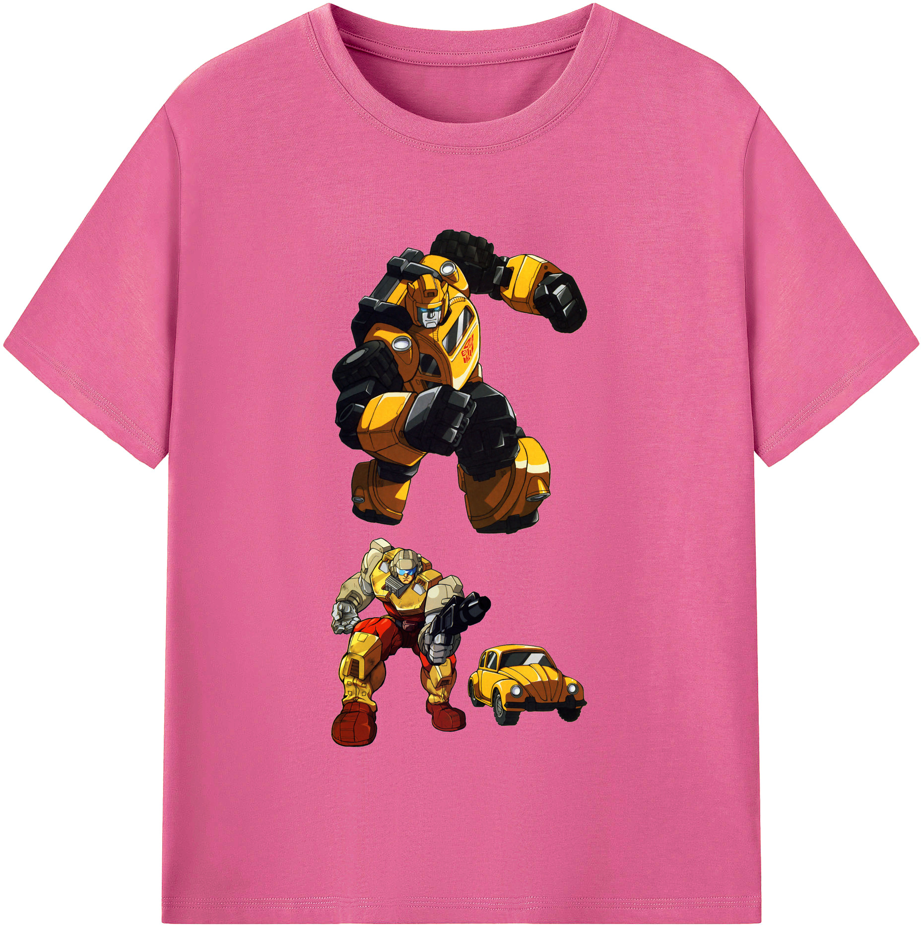 （画像用）  レディースカジュアルプリントTシャツ（綿100％）