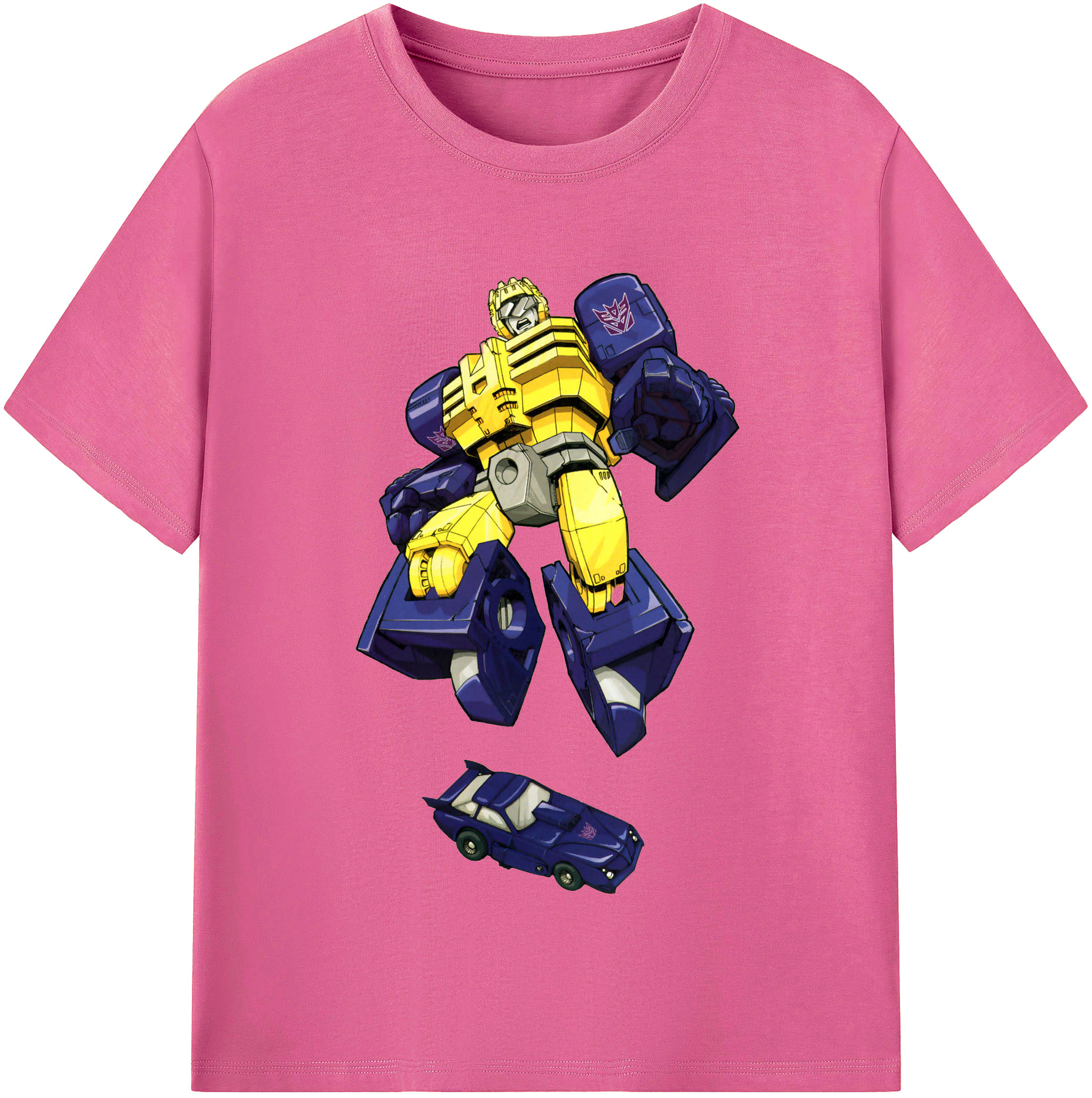 （画像用）  レディースカジュアルプリントTシャツ（綿100％）