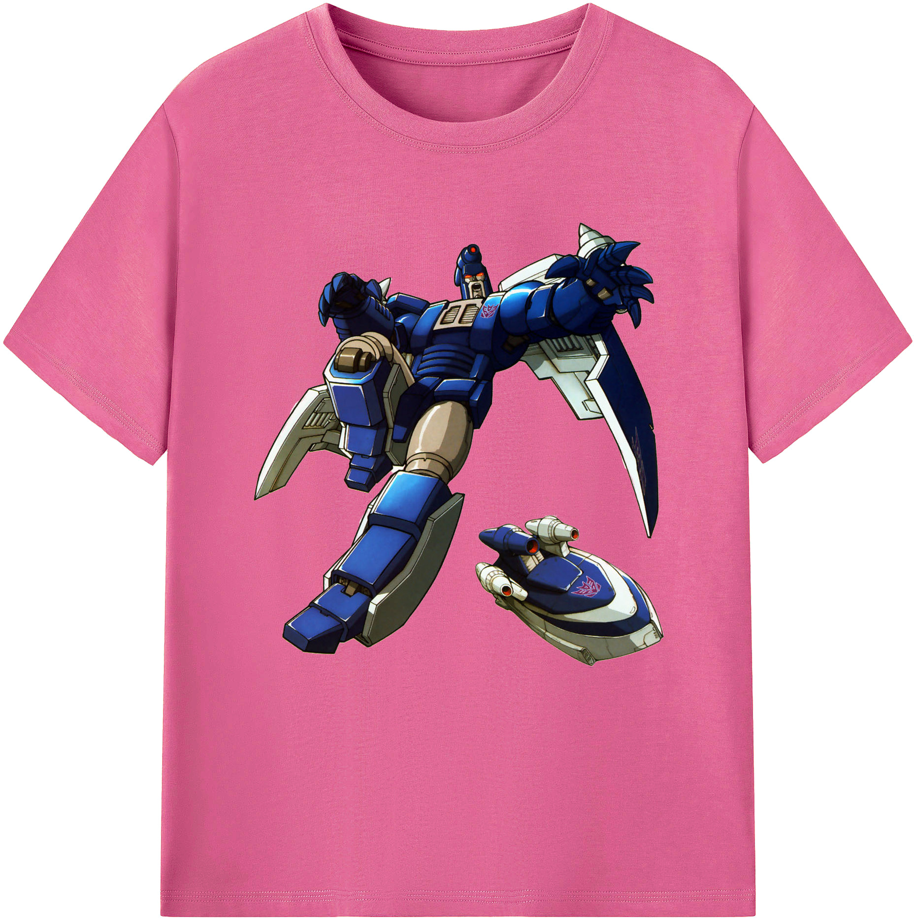 （画像用）  レディースカジュアルプリントTシャツ（綿100％）