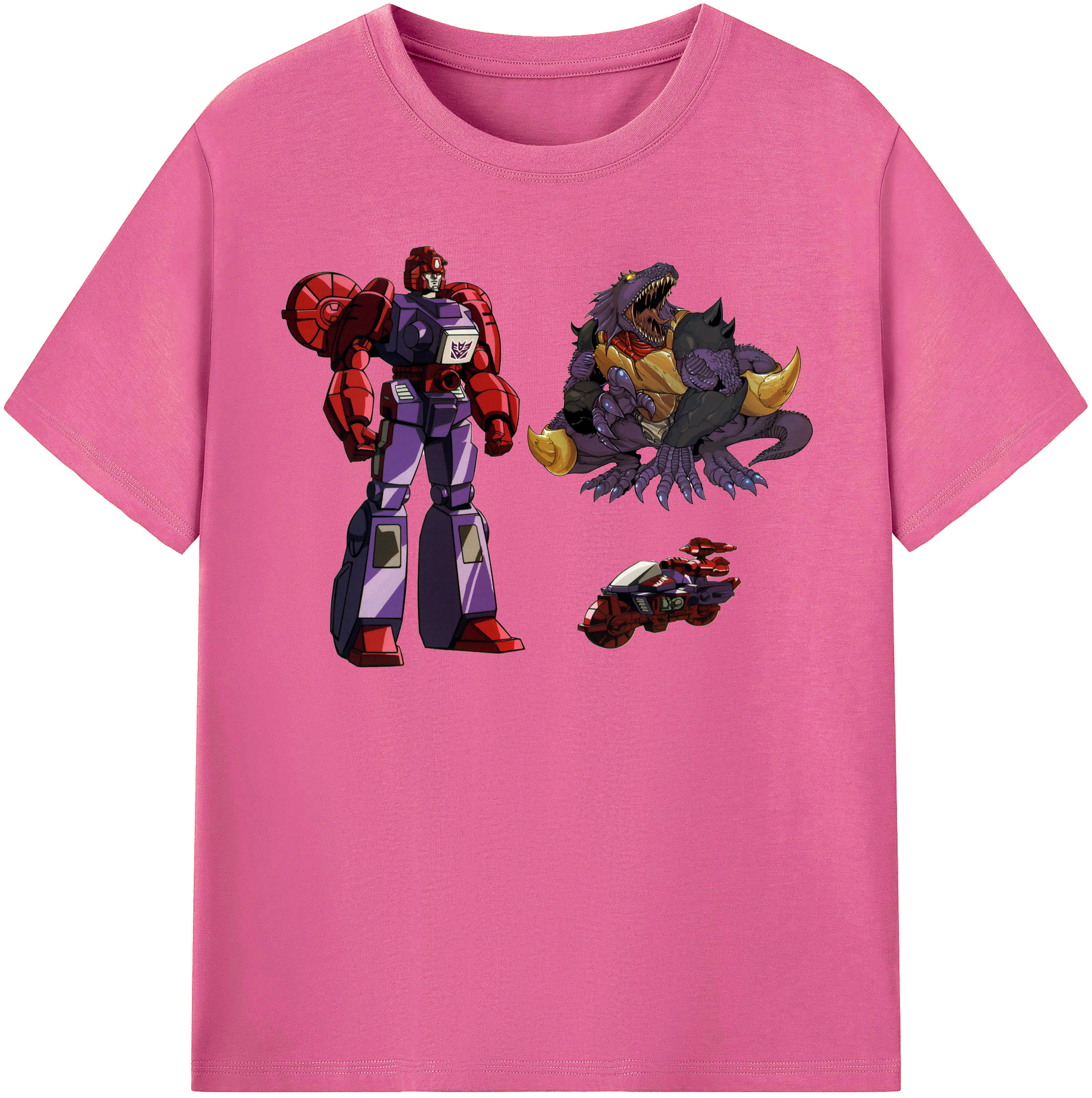 （画像用）  レディースカジュアルプリントTシャツ（綿100％）
