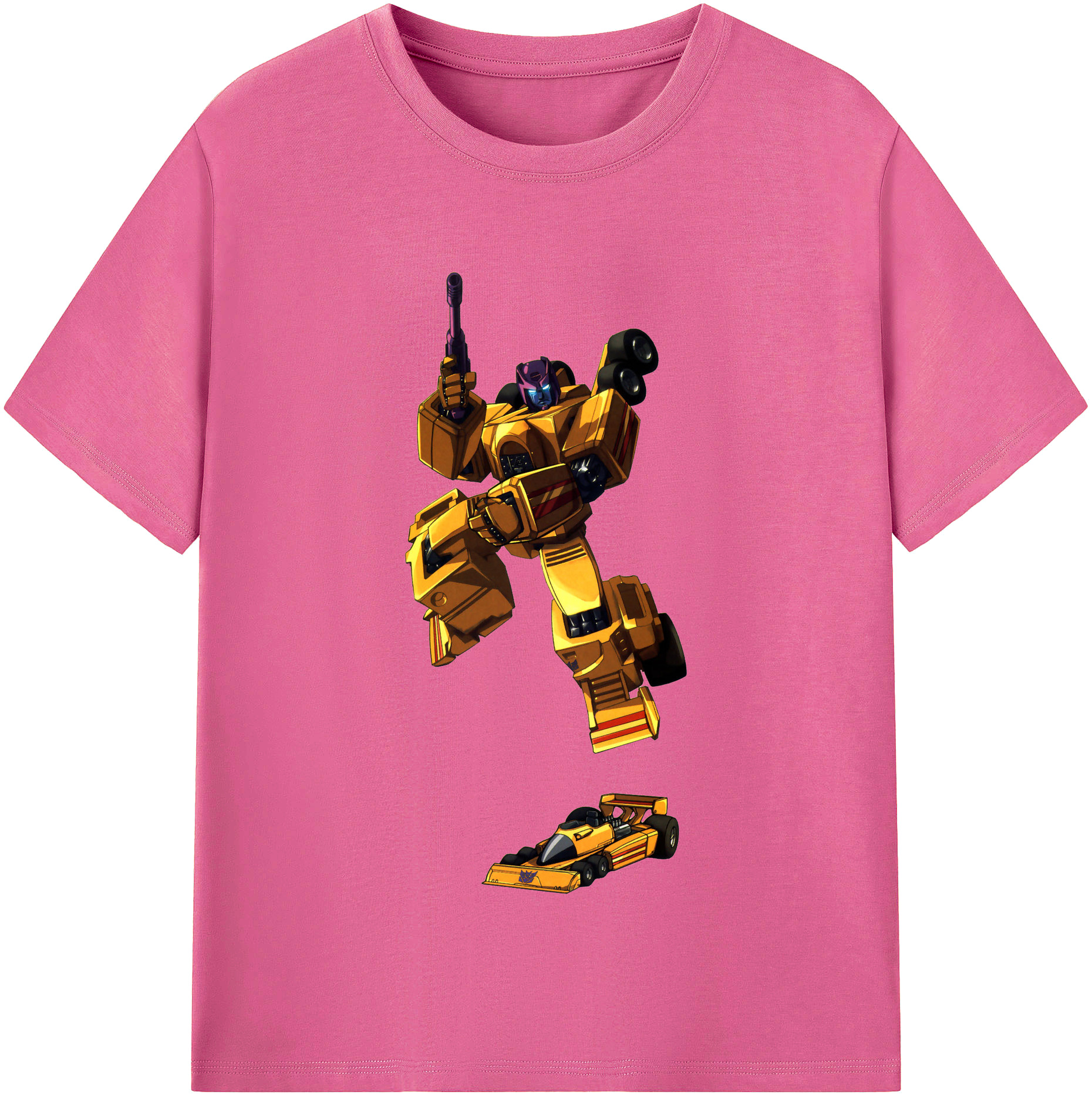 （画像用）  レディースカジュアルプリントTシャツ（綿100％）