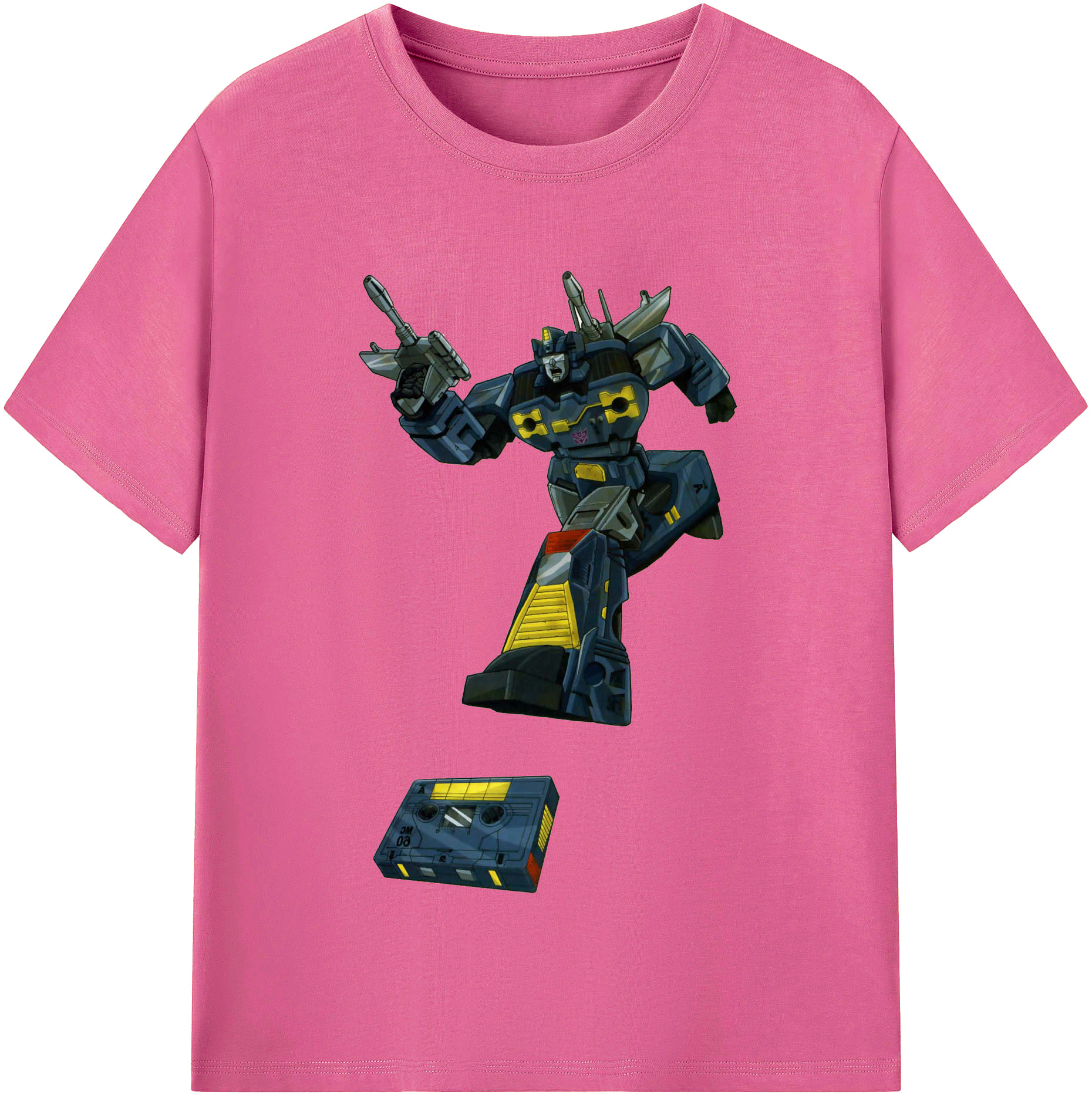 （画像用）  レディースカジュアルプリントTシャツ（綿100％）