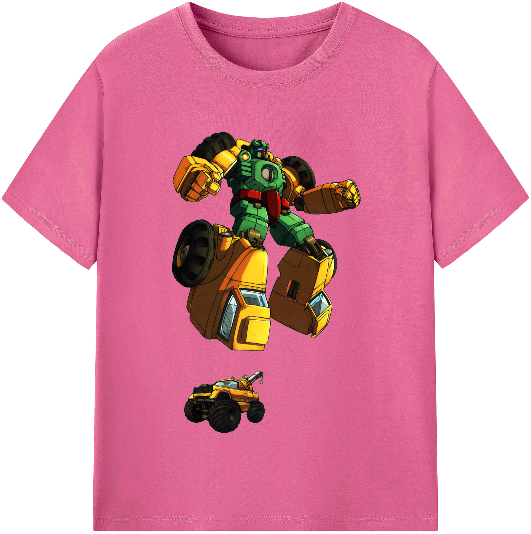 （画像用）  レディースカジュアルプリントTシャツ（綿100％）