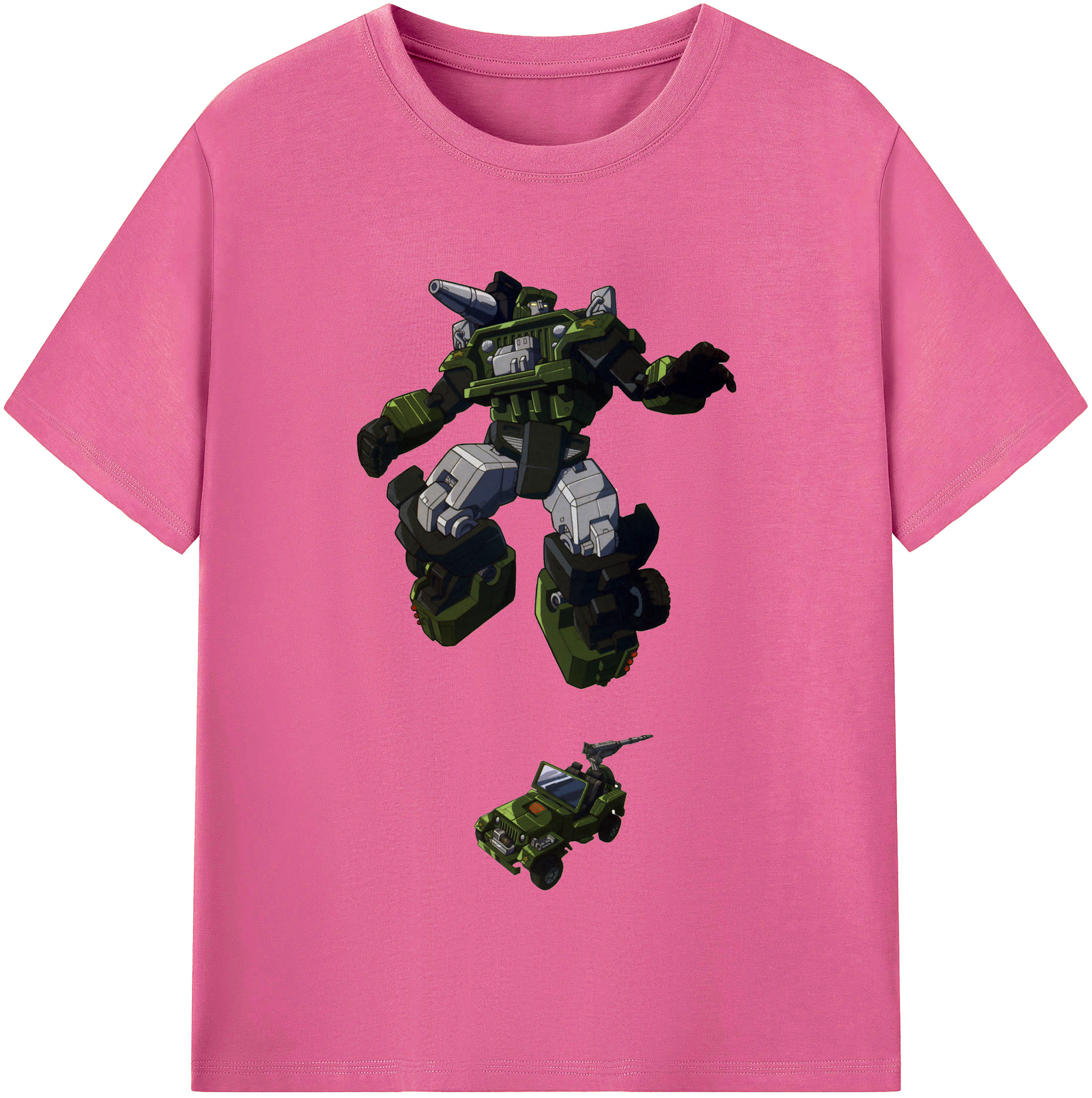 （画像用）  レディースカジュアルプリントTシャツ（綿100％）