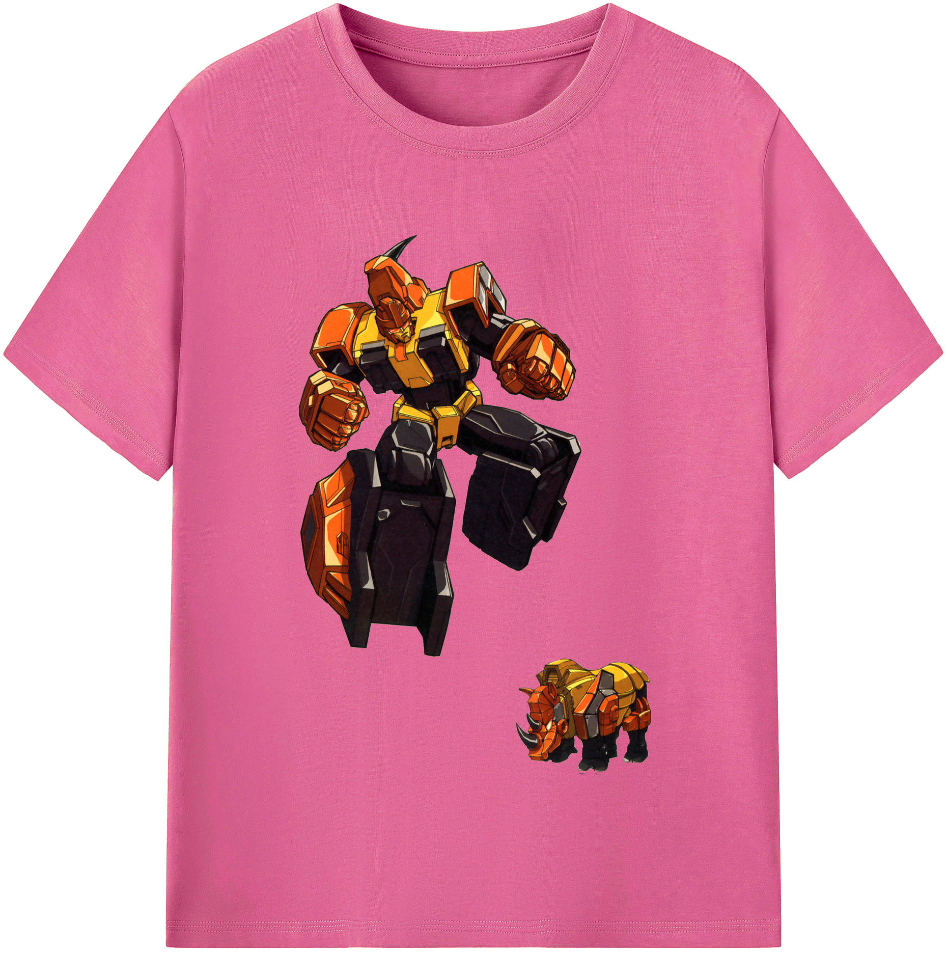 （画像用）  レディースカジュアルプリントTシャツ（綿100％）