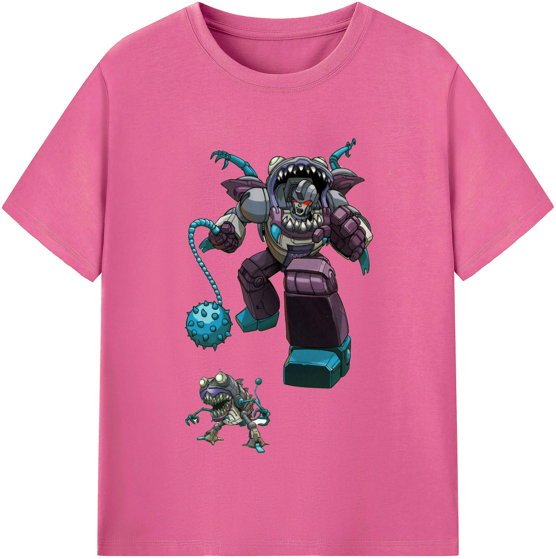（画像用）  レディースカジュアルプリントTシャツ（綿100％）