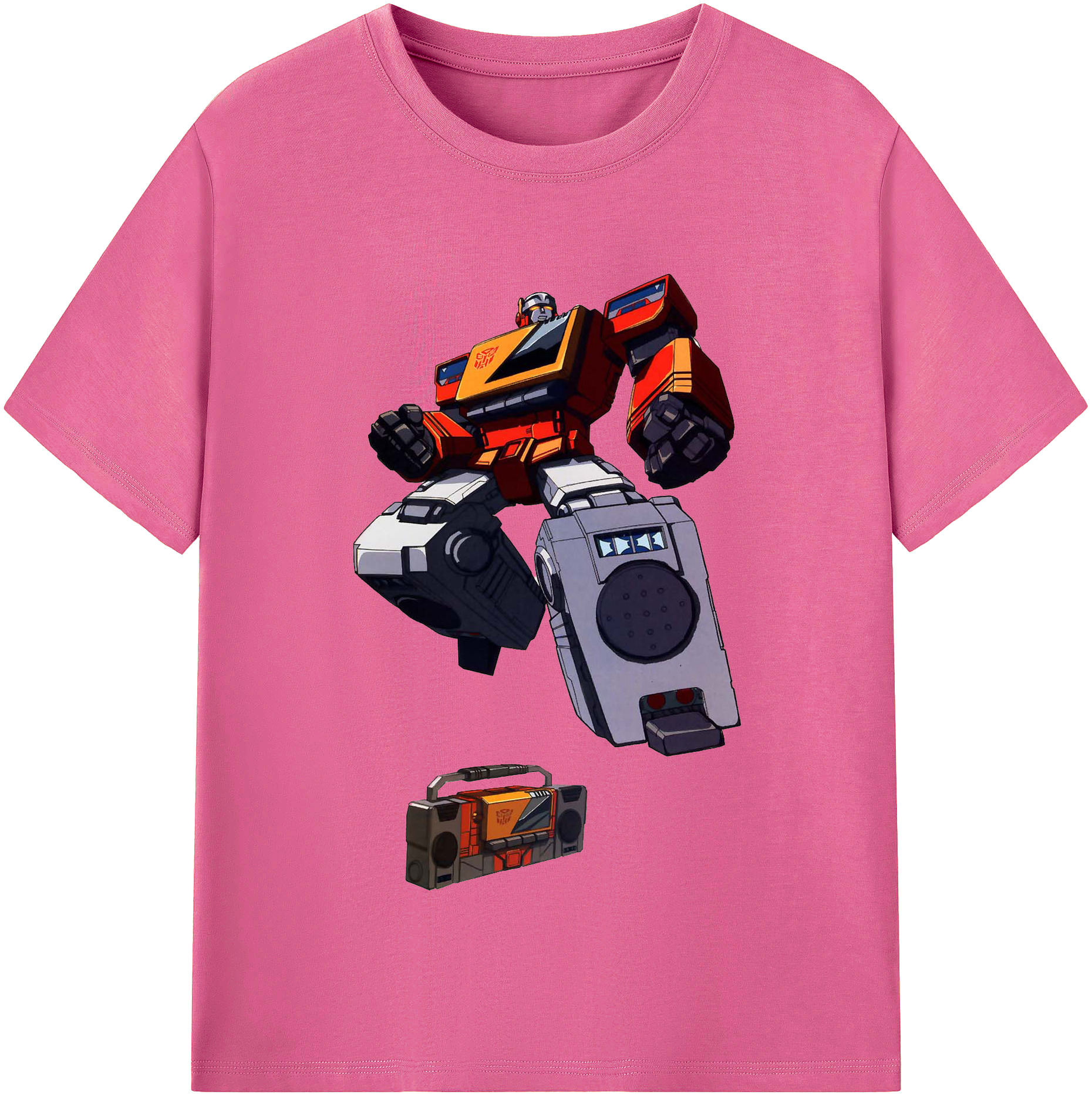 （画像用）  レディースカジュアルプリントTシャツ（綿100％）