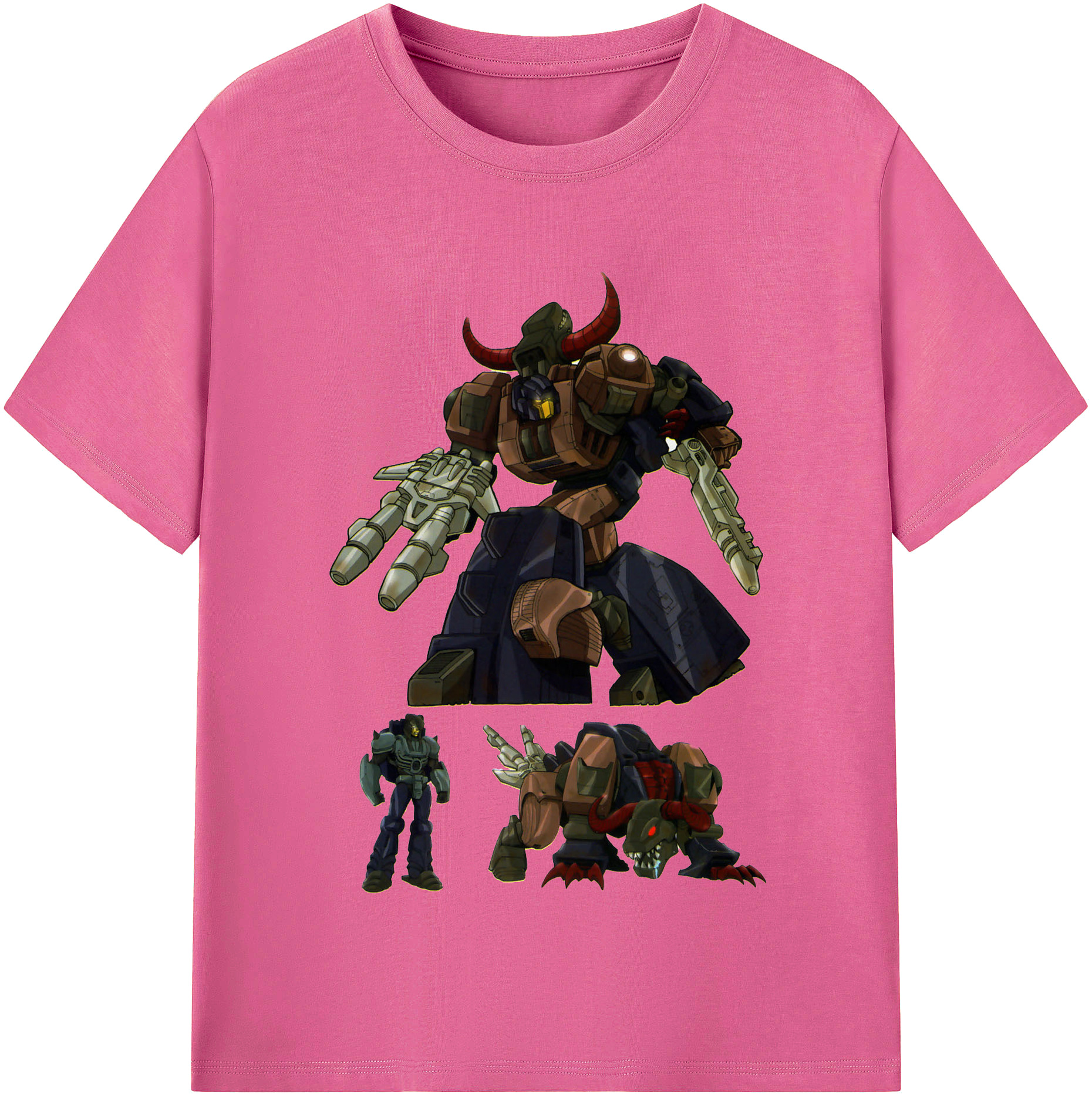 （画像用）  レディースカジュアルプリントTシャツ（綿100％）