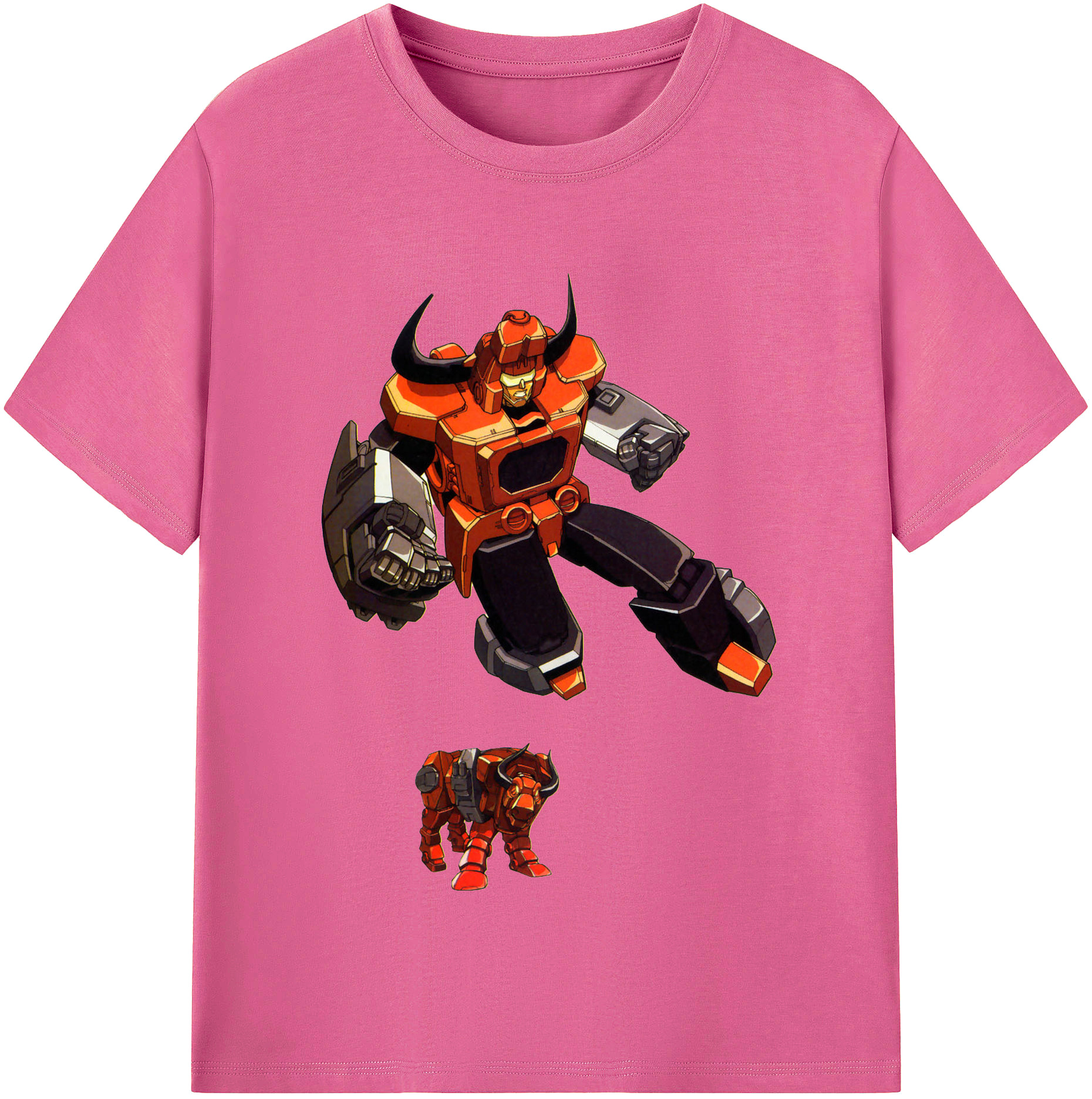 （画像用）  レディースカジュアルプリントTシャツ（綿100％）