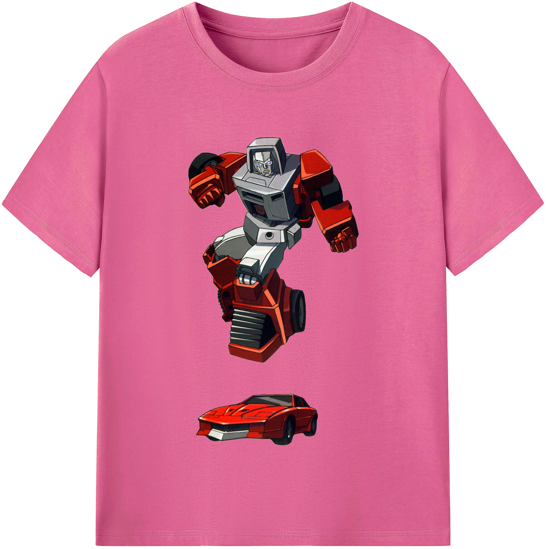 （画像用）  レディースカジュアルプリントTシャツ（綿100％）