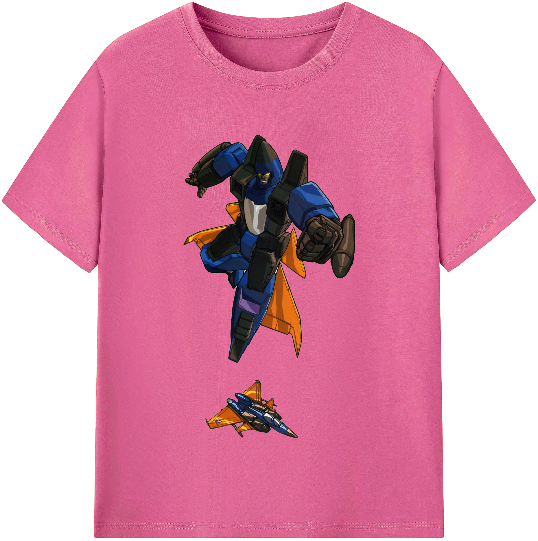 （画像用）  レディースカジュアルプリントTシャツ（綿100％）