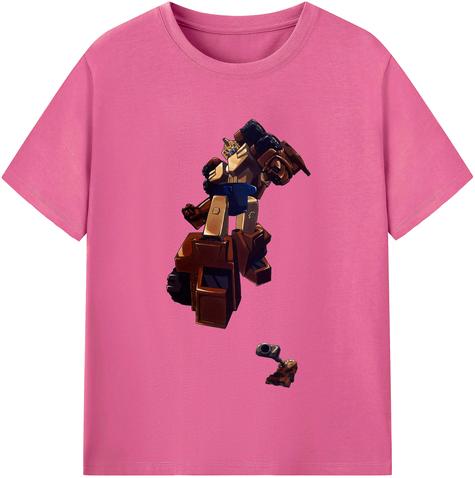 （画像用）  レディースカジュアルプリントTシャツ（綿100％）