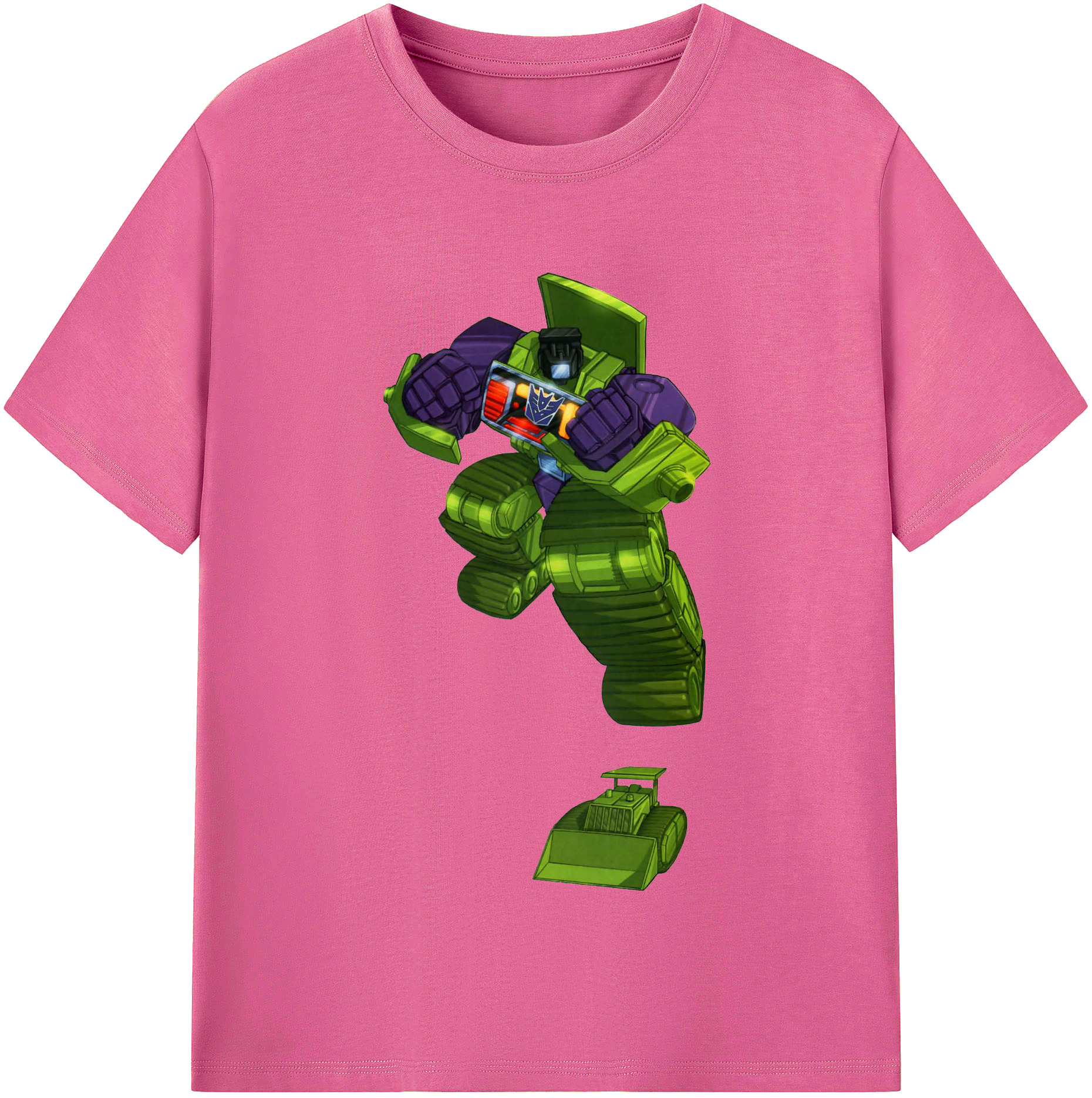 （画像用）  レディースカジュアルプリントTシャツ（綿100％）