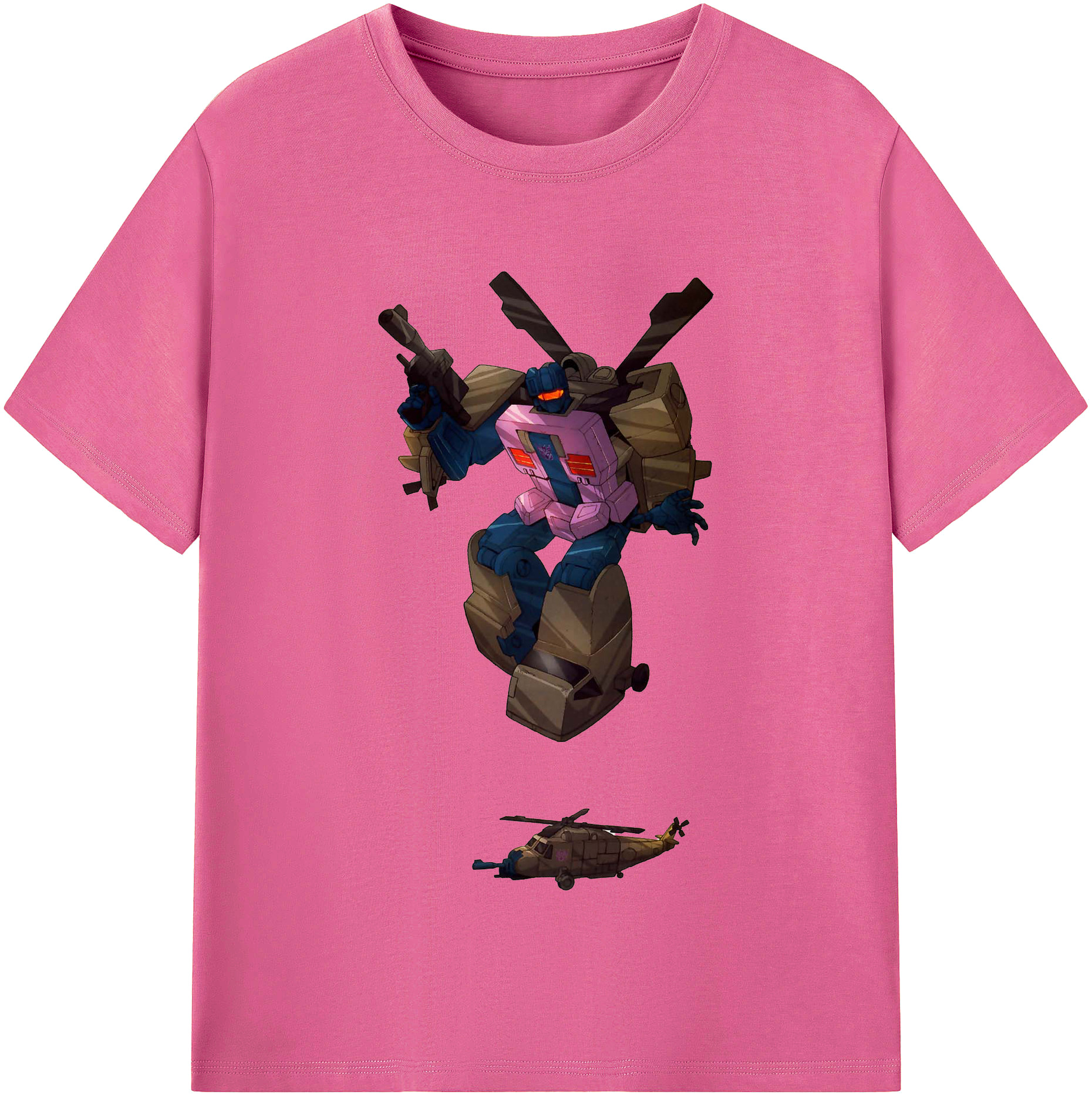 レディースカジュアルプリントTシャツ（綿100％）