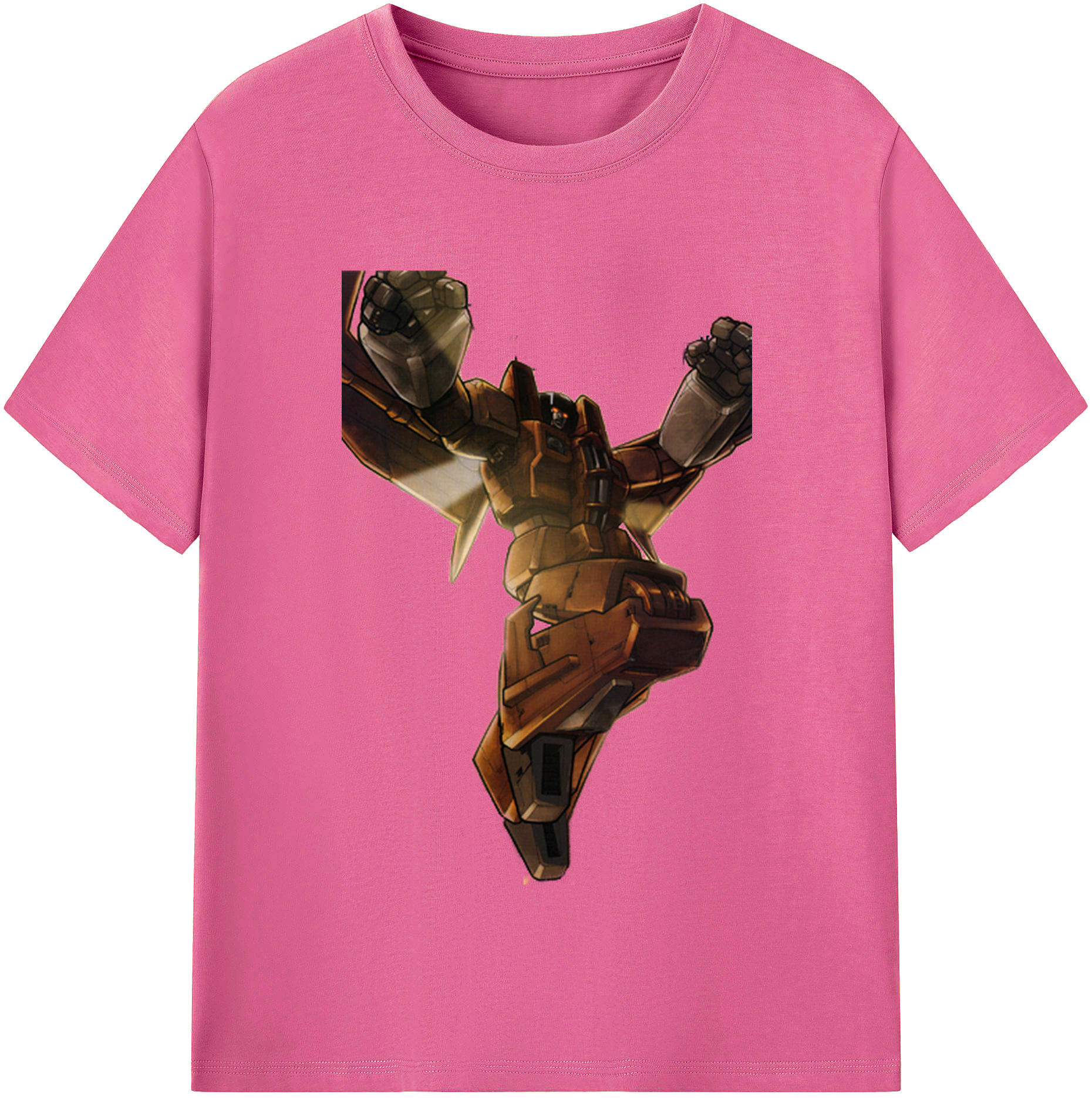 （画像用）  レディースカジュアルプリントTシャツ（綿100％）