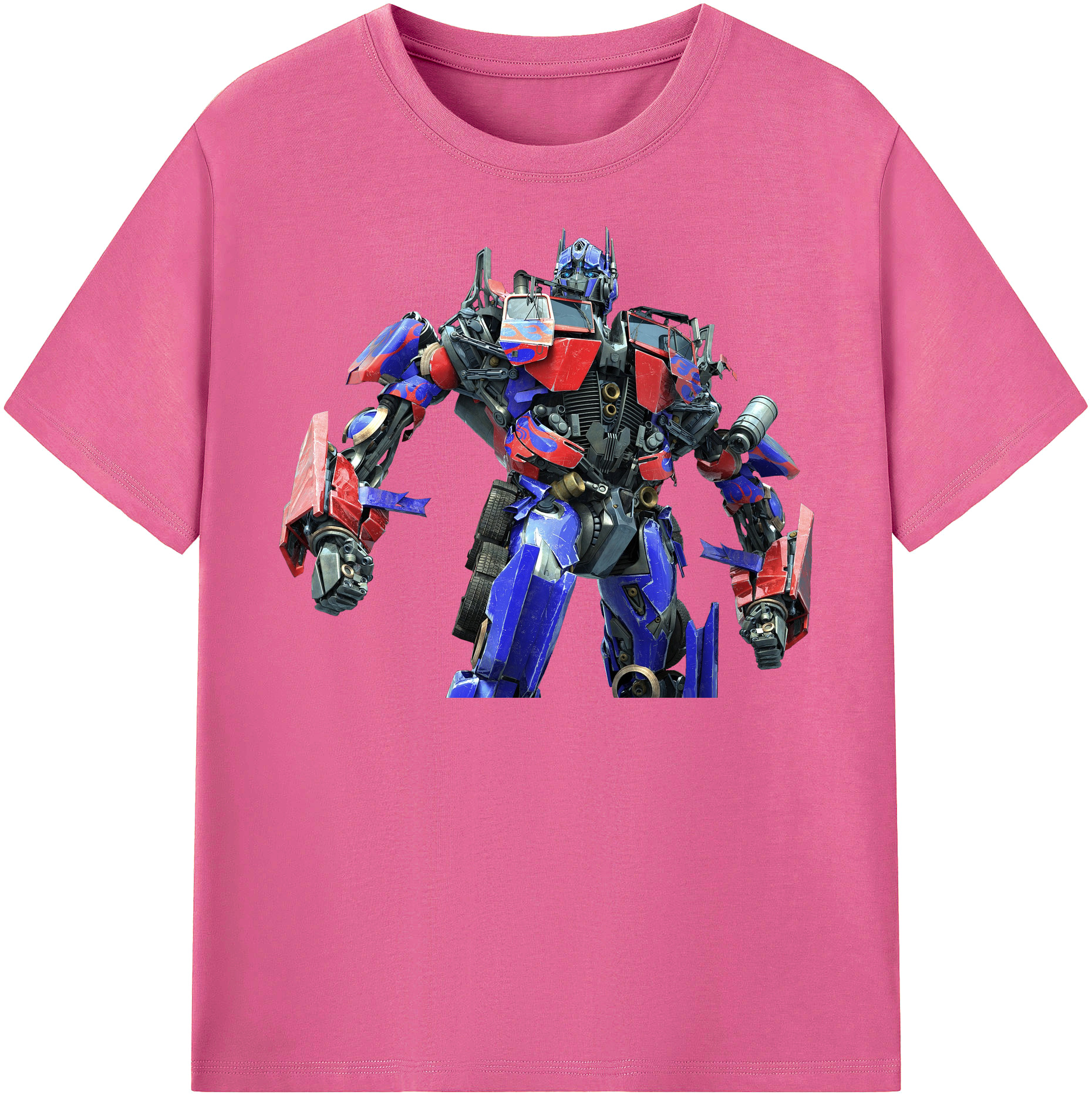 （画像用）  レディースカジュアルプリントTシャツ（綿100％）