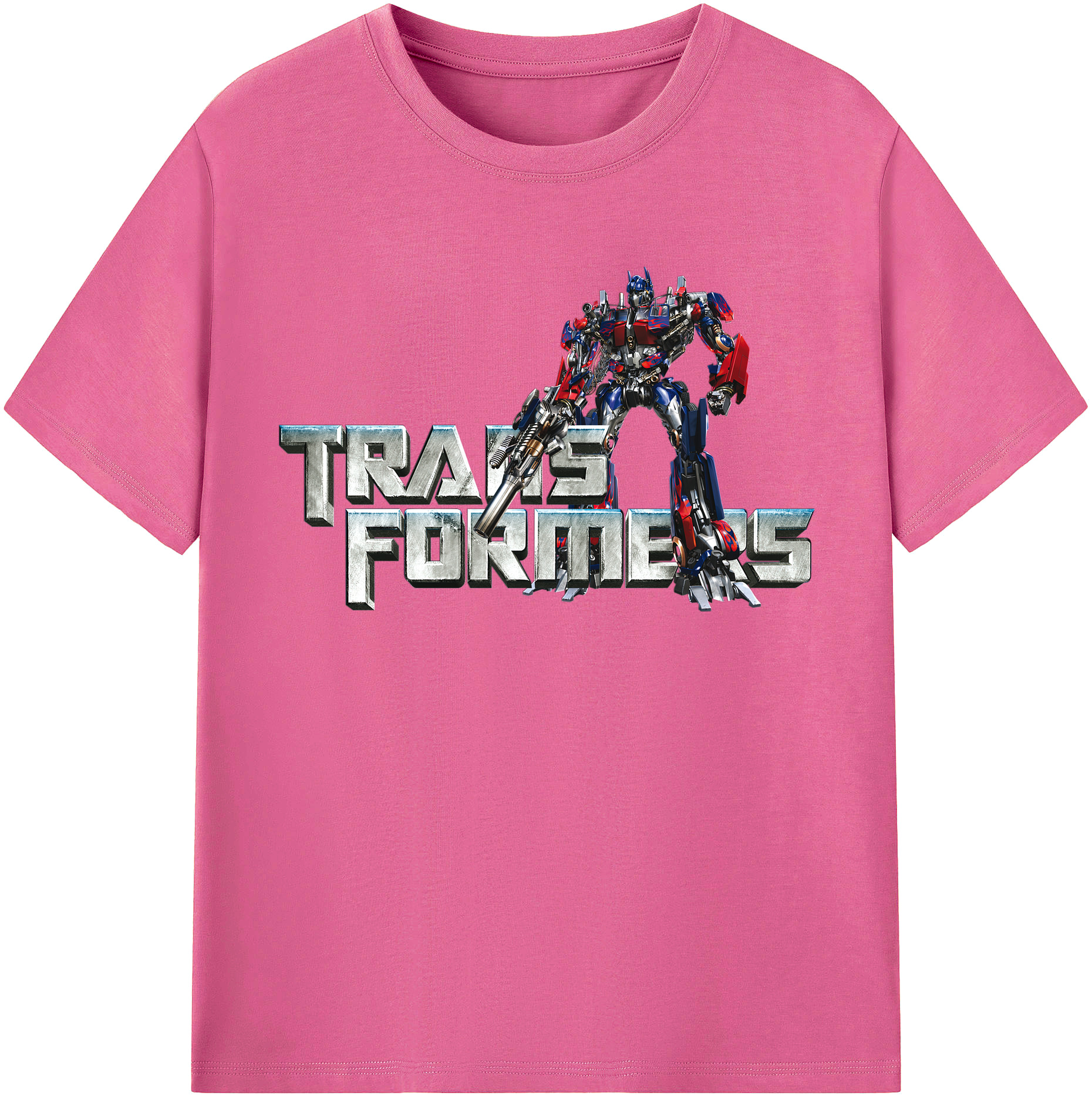 （画像用）  レディースカジュアルプリントTシャツ（綿100％）
