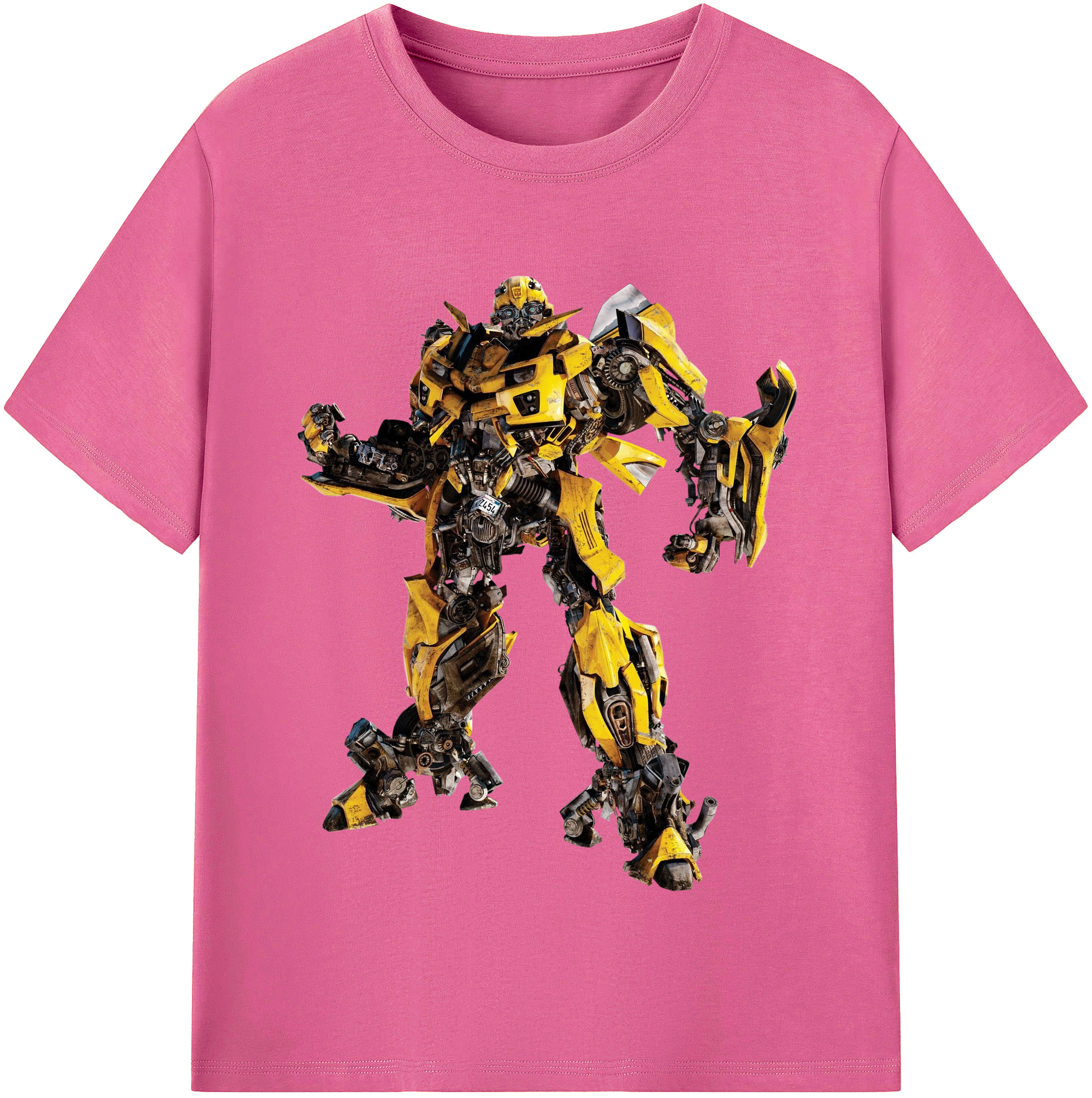 （画像用）  レディースカジュアルプリントTシャツ（綿100％）