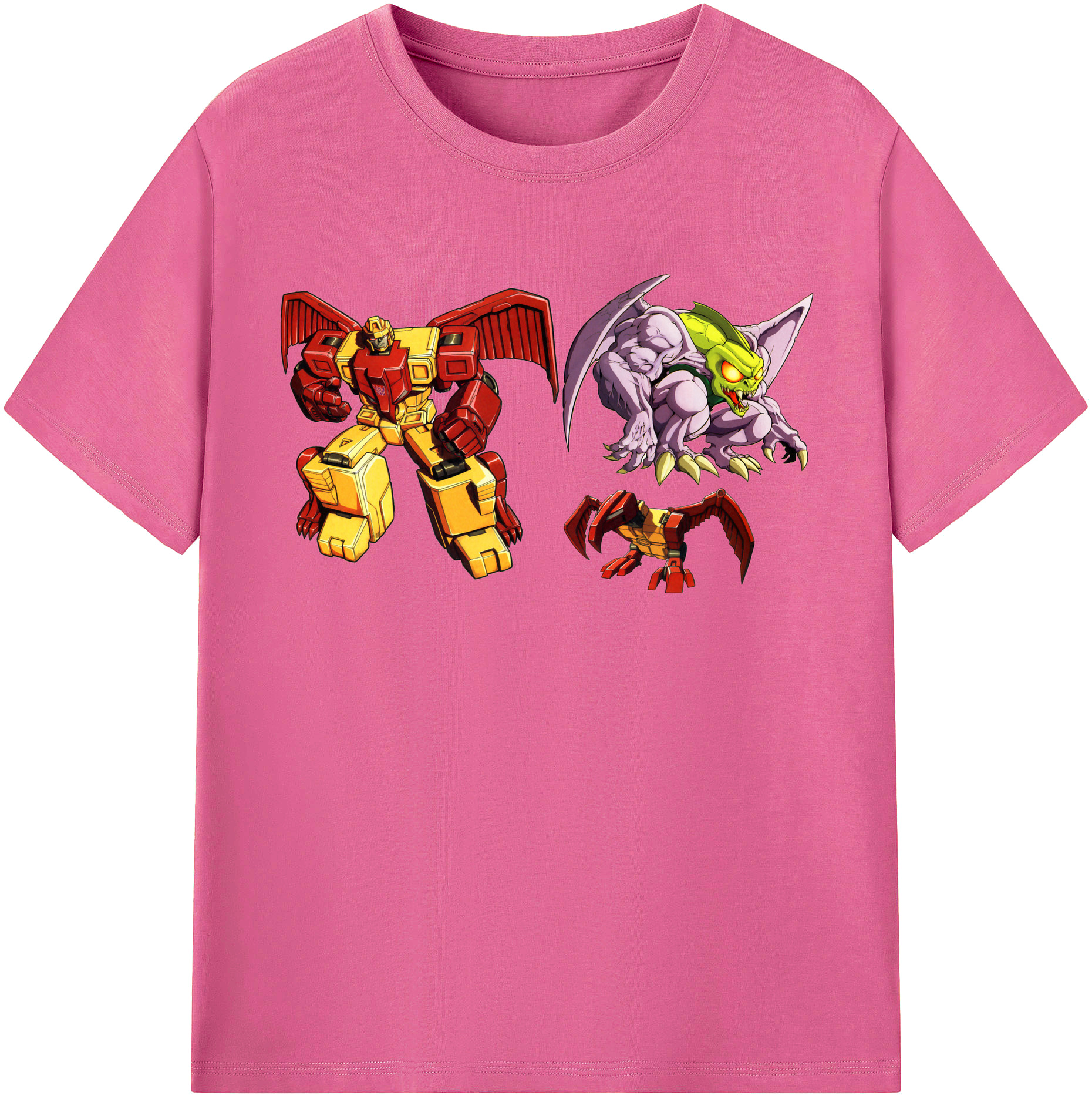 （画像用）  レディースカジュアルプリントTシャツ（綿100％）
